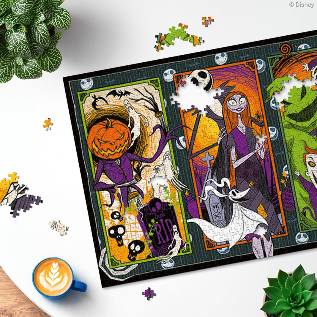Ravensburger The Nightmare Before Christmas 1000 Piece Jigsaw Puzzle | Adults & Children 12+ | 70 x 50cm 5