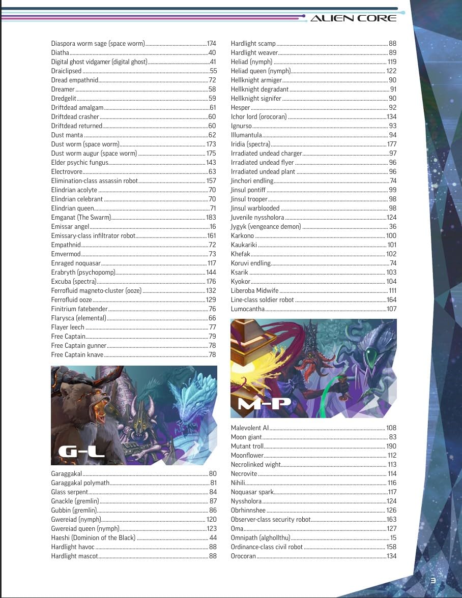 Paizo Starfinder Alien Core Rulebook | Pocket Edition | Budget Edition | English 4