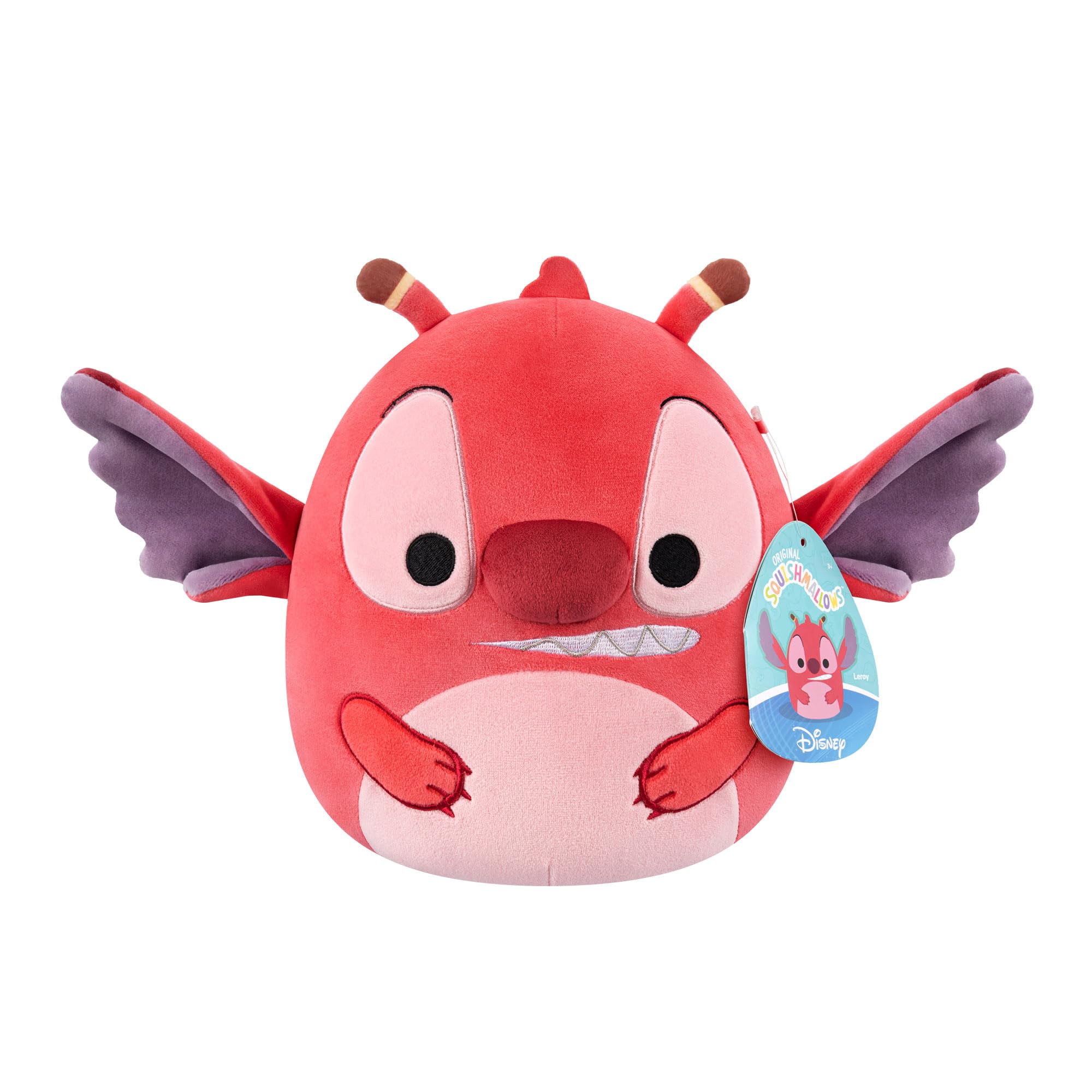Squishmallows 8-Inch Disney Leroy Plush Toy | Ultrasoft Polyester | Unisex Children 2