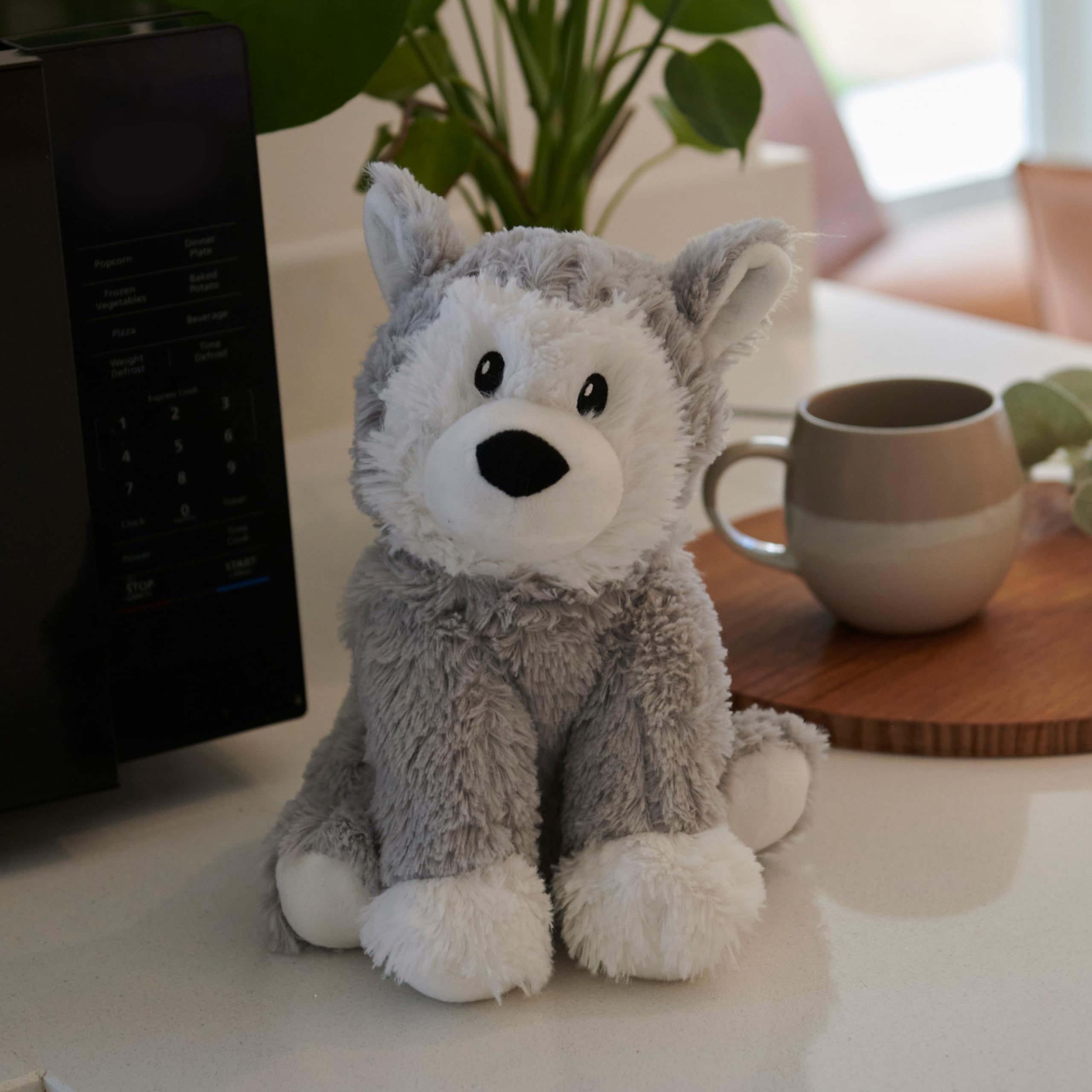 Warmies – 22,9 cm großes, wärmbares Plüschtier „Warm Hugs Liger“, duftend nach französischem Lavendel 3