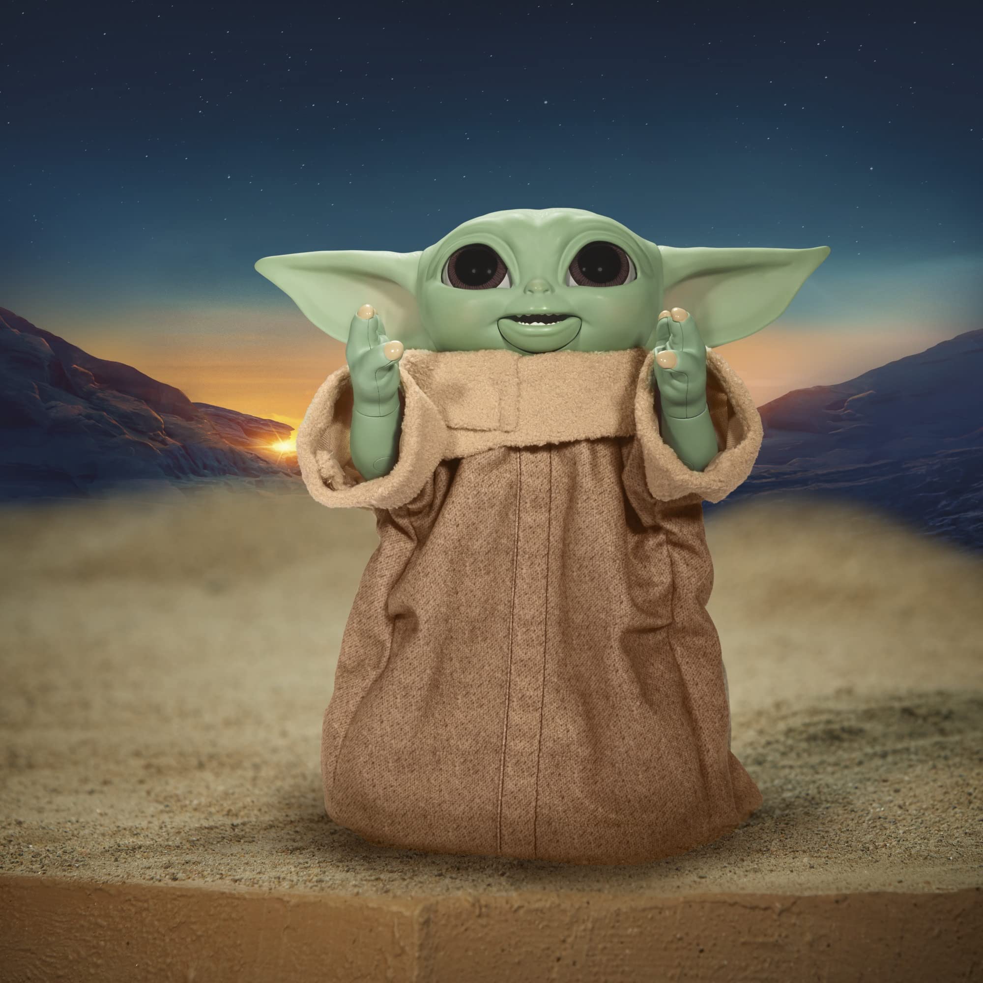 Star Wars Galactic Snackin’ Grogu - 9.25-Inch Animatronic Toy with 40+ Sounds & Movements, Ages 4+ 7