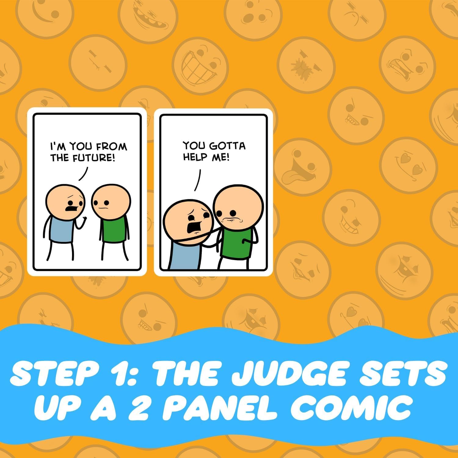 Joking Hazard - Cyanide & Happiness Comic Building Party Game | 3+ Players | 360 Cards 6