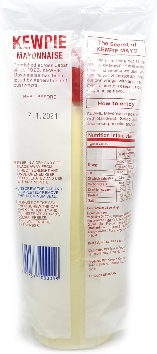 Kewpie QP Mayonnaise 450g - Japanese Mayonnaise with Rich Umami Flavor 2
