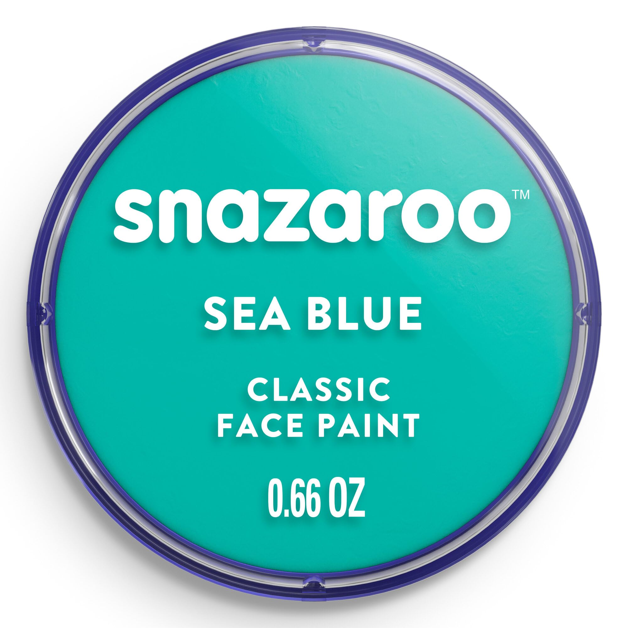 Snazaroo - Sea Blue Classic Face and Body Paint (18ml) 1