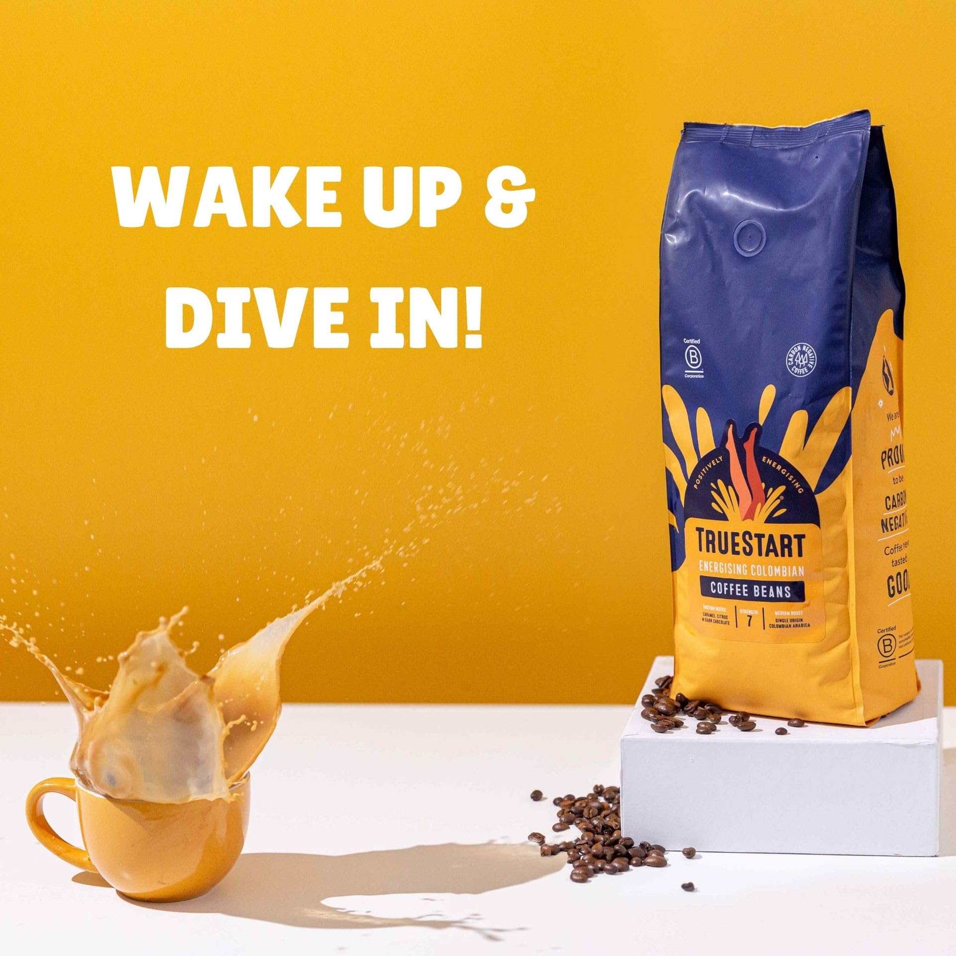TrueStart - Smooth Energising Colombian Ground Coffee 200g 2