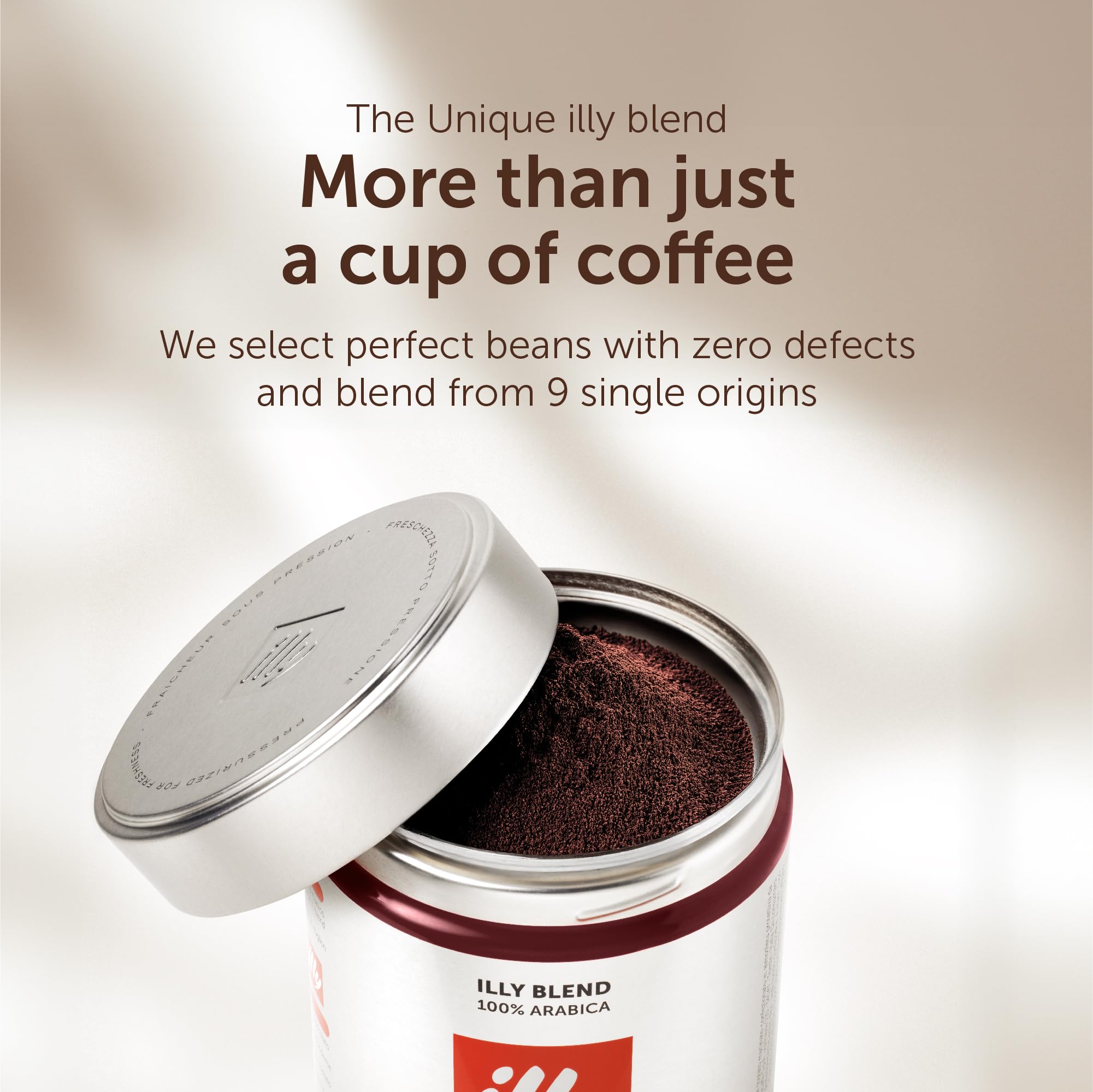 illy Intenso Ground Coffee - Dark Roast 100% Arabica - 250g 2