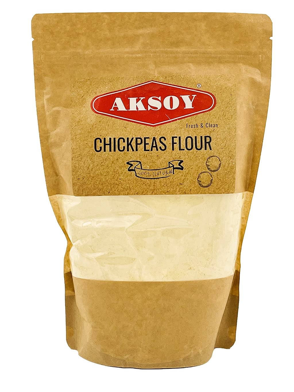 Aksoy Chickpeas Flour 1150gr | High Protein, Gluten-Free Baking & Cooking Flour 1