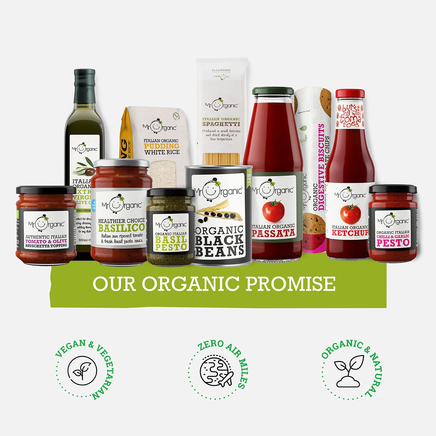 Mr Organic - Cocoa Biscuits 250g - Organic, Palm Oil Free, Vegan Chocolate Cookies 4