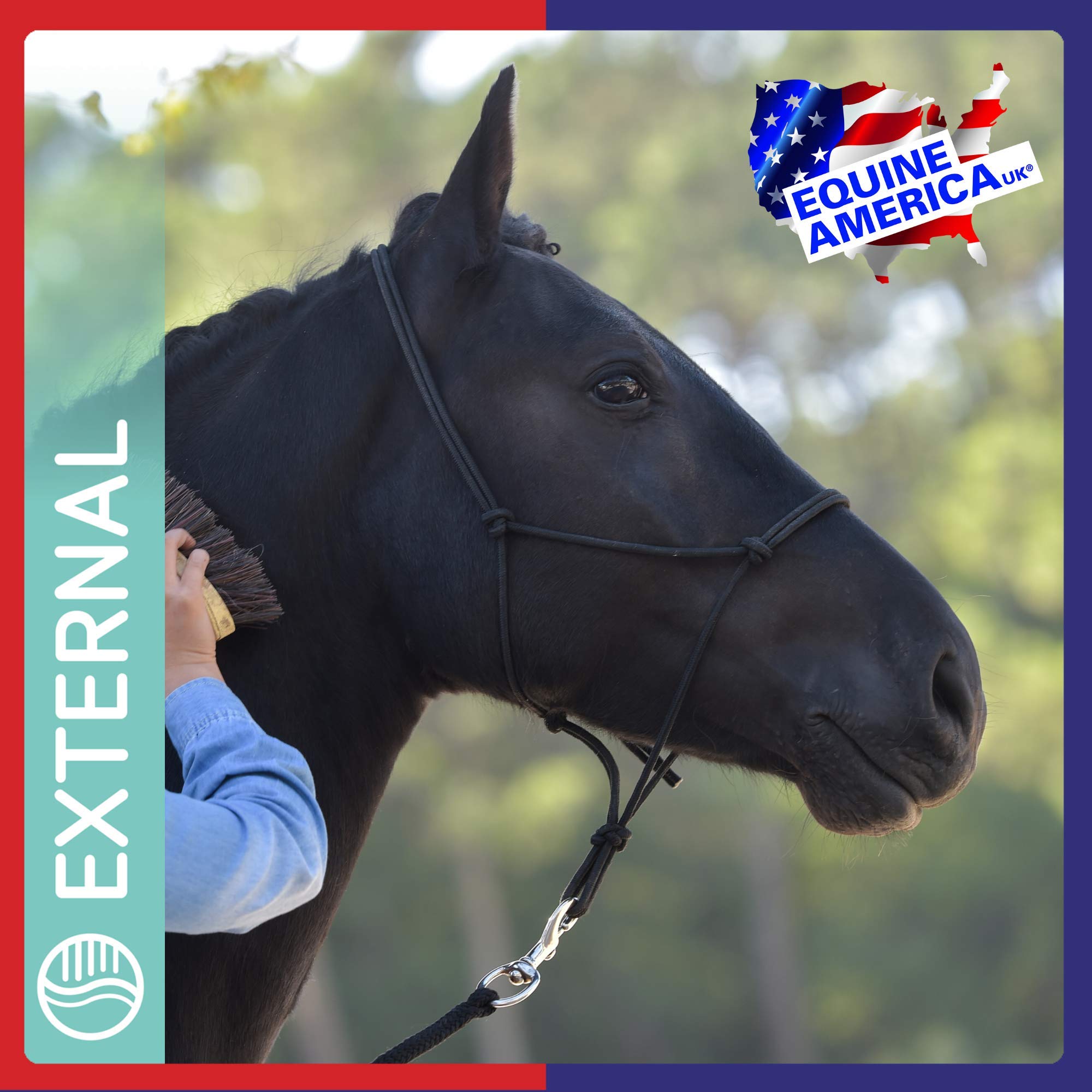 Equine America UK Green Ice Cooling Gel - Relief for Tired Legs and Joints | 1.5L 6