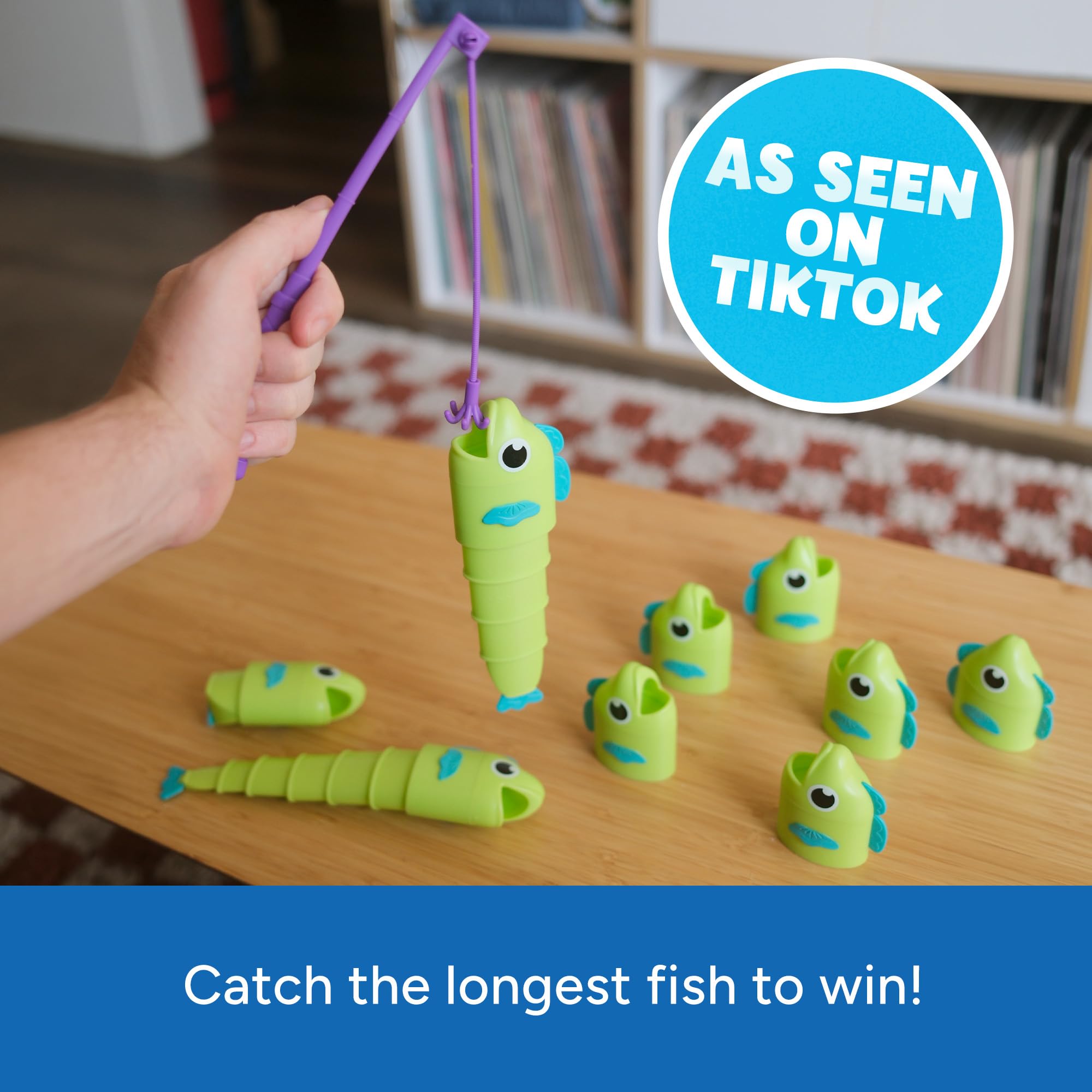 Educational Insights Reel Big Catch Game - Learn Measurement | Ages 3+ | 2-3 Players