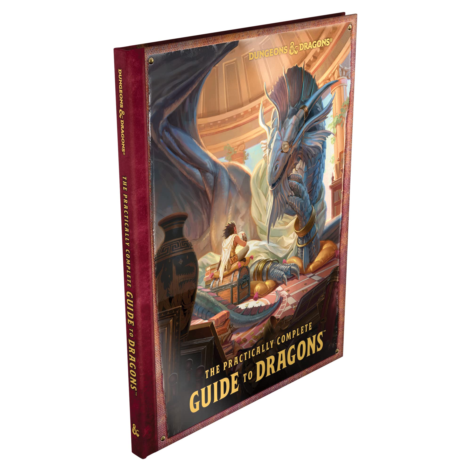Dungeons & Dragons The Practically Complete Guide to Dragons Illustrated Book | 192 Pages