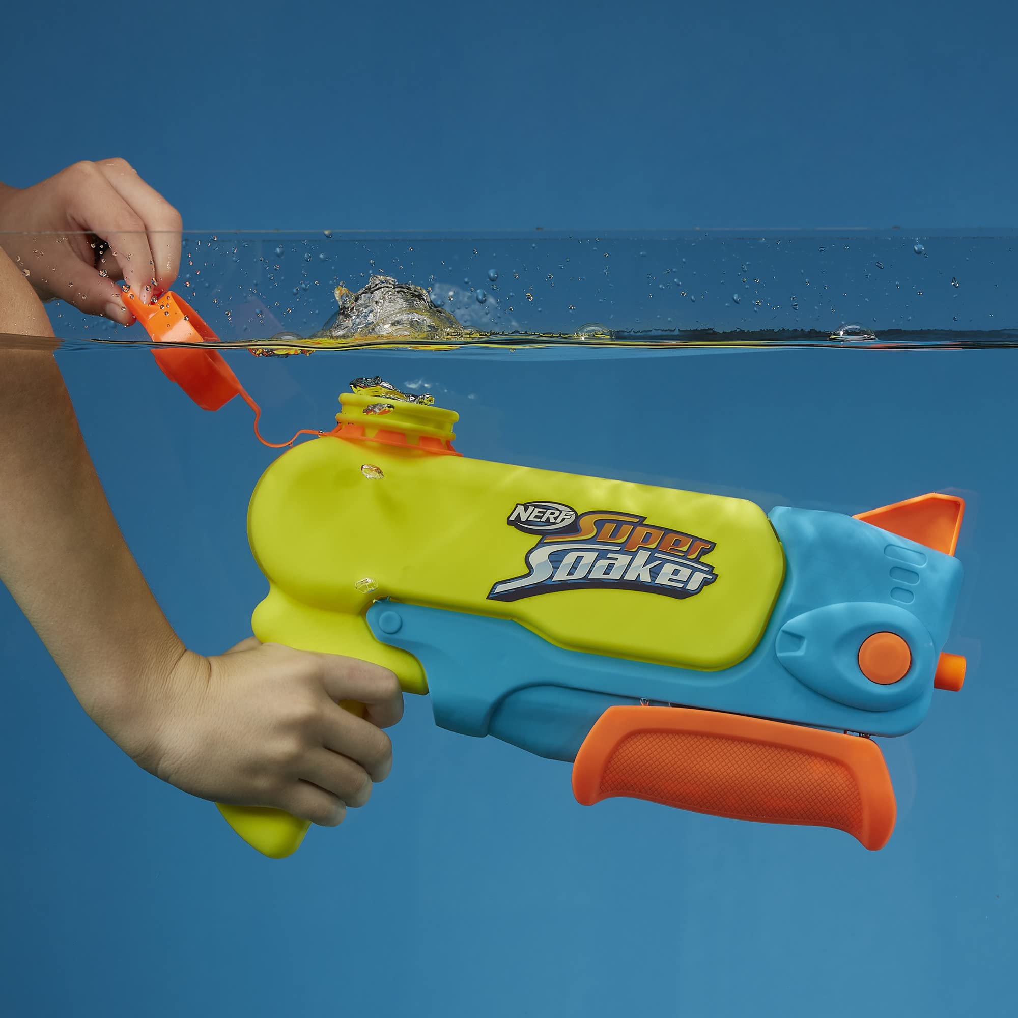 Super Soaker Wave Spray Water Blaster - 887ml Tank Capacity | Ages 6+ | Blue 2