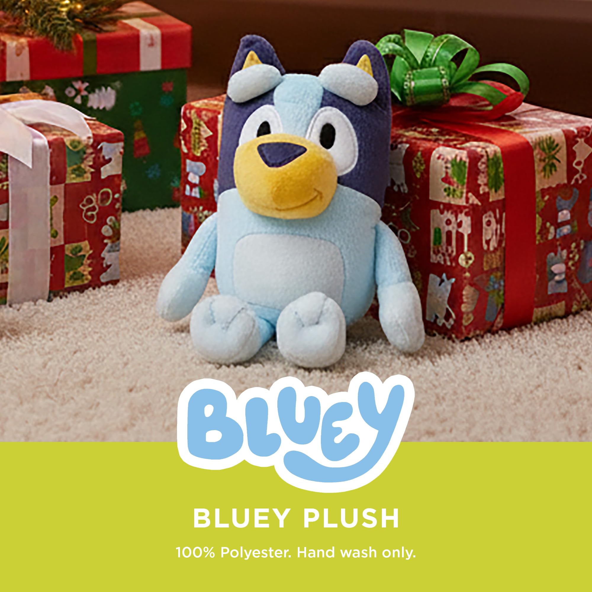 Bluey Plush Gift Set - Official Plush & Bingo Socks for Kids 12