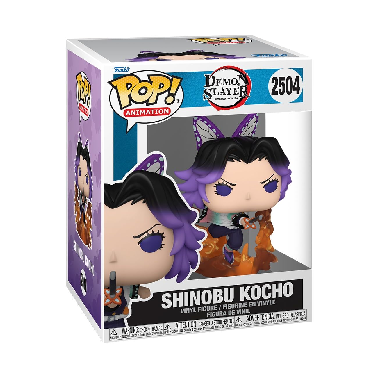 Funko POP! Premium Animation: Demon Slayer Shinobu - Vinyl Figure (3.75 inches)
