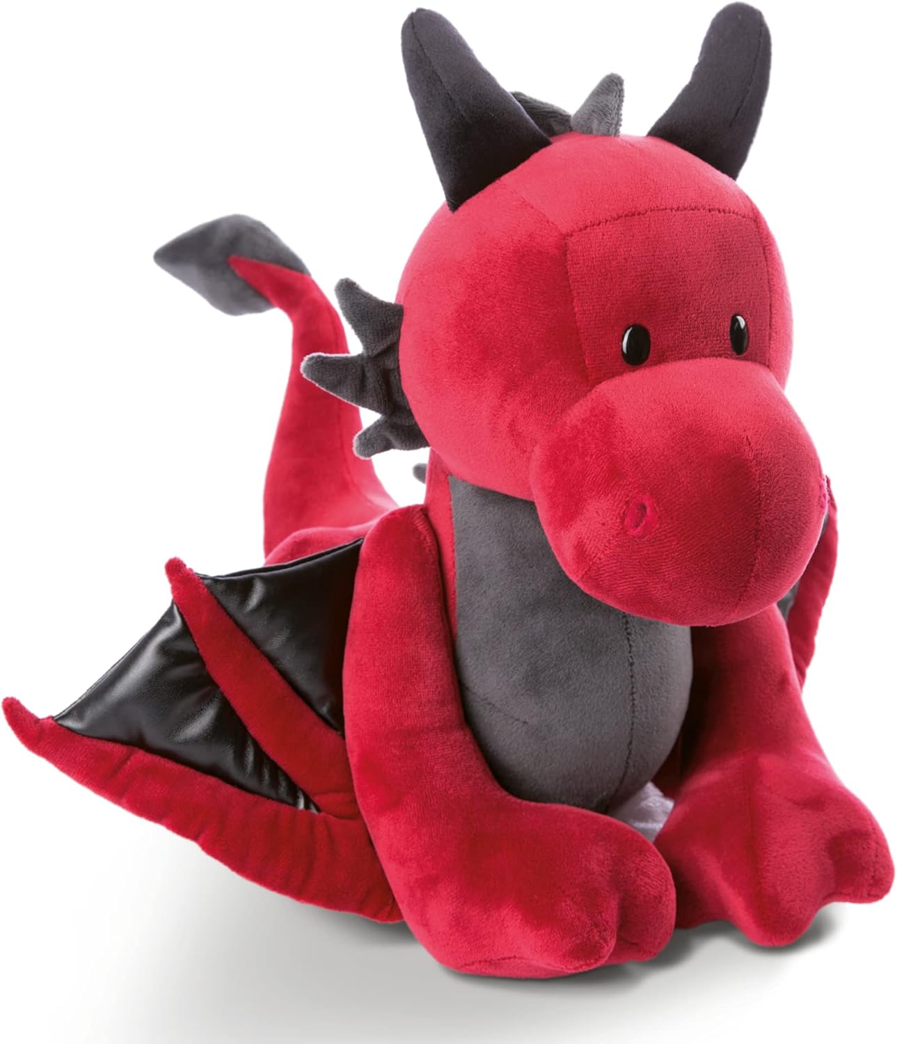 Nici Red Dragon Eldor 30 cm Standing Plush Stuffed Animal - Soft Cuddly Toy