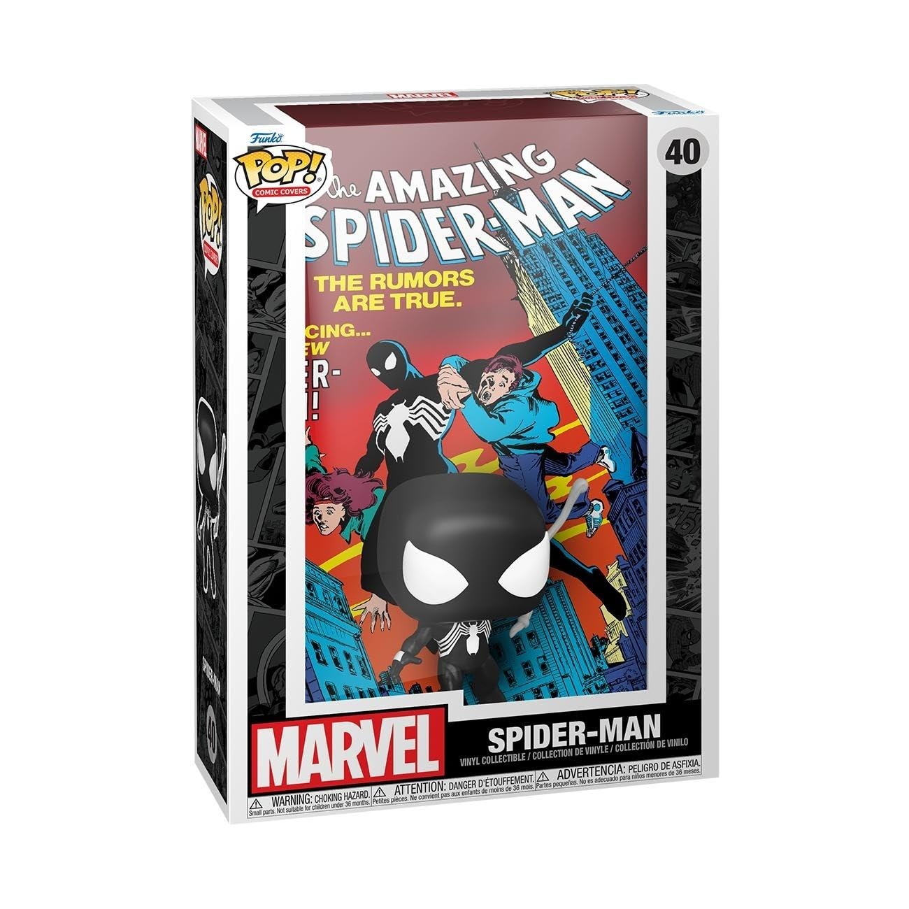 Funko Comic Cover Amazing Spider-Man #252 - Spider-Man Collectable Vinyl Figure | 7-Inch Display 1