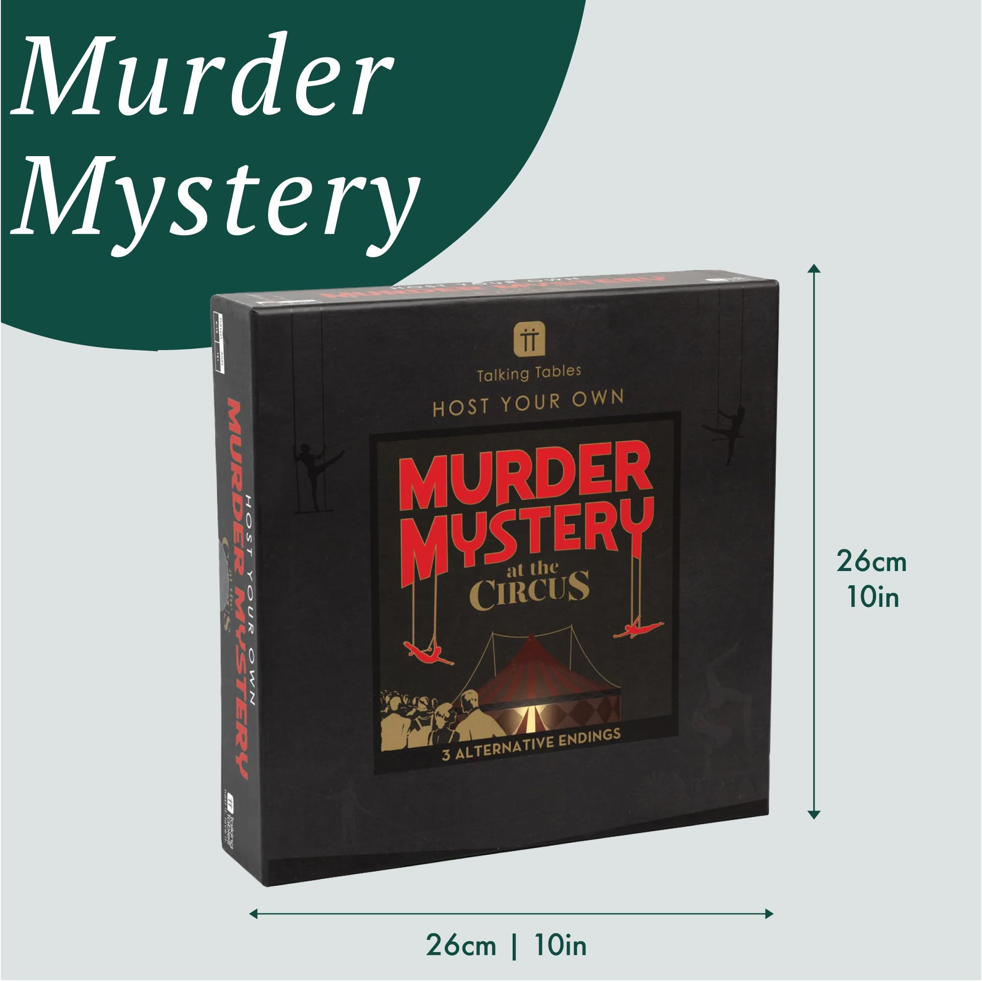 Talking Tables Circus Themed Murder Mystery Game for 5-12 Players 10