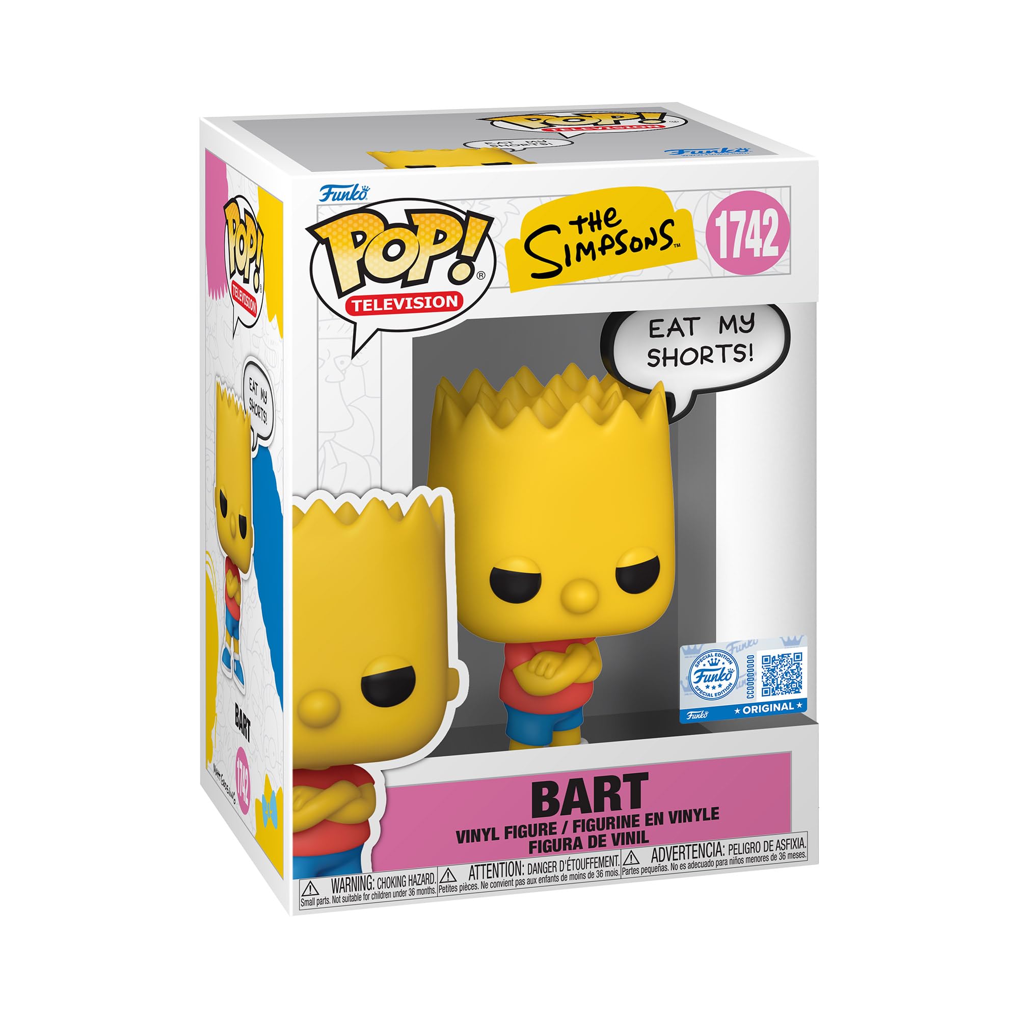 Funko Pop! Sayings: The Simpsons - Bart Simpson Vinyl Figure 1