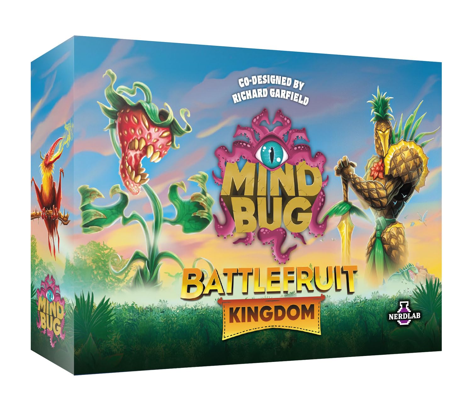 Nerdlab Games Mindbug: Battlefruit Kingdom Strategy Card Game for 2 Players Aged 8+ 1