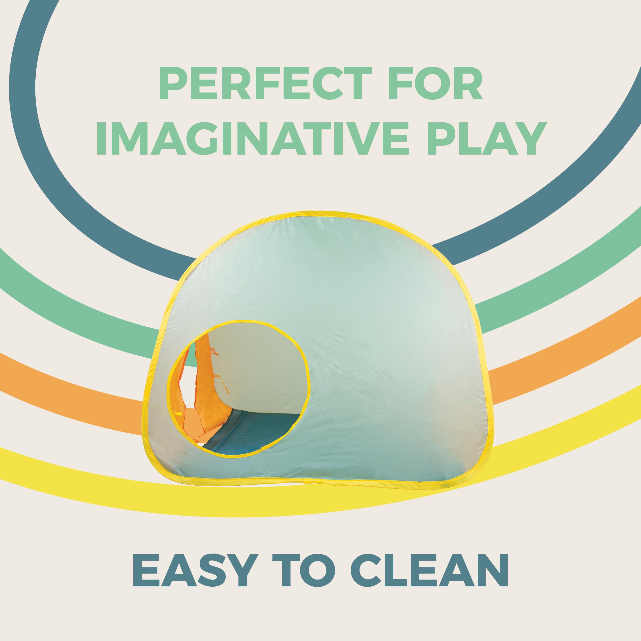 Activo Pop Up Tent for Babies & Toddlers 12+ Months – Instant Setup Play Tent for Indoor & Outdoor Use 2