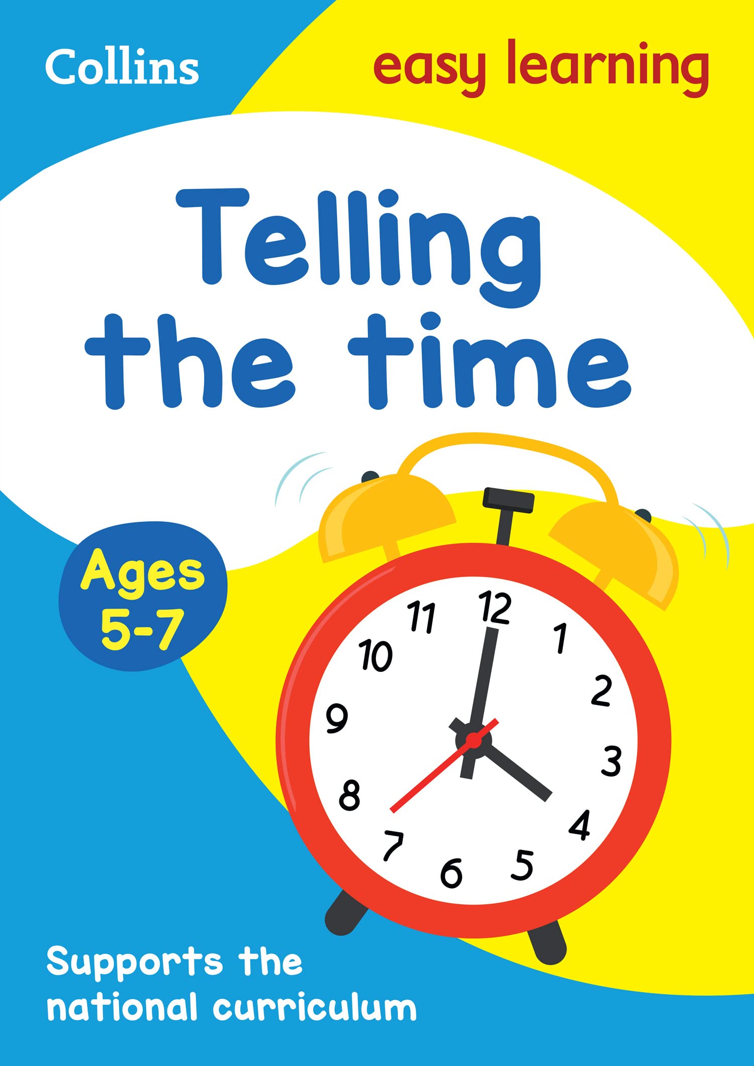 Collins Easy Learning Telling the Time Activity Book for Ages 5-7 | KS1 Home Learning