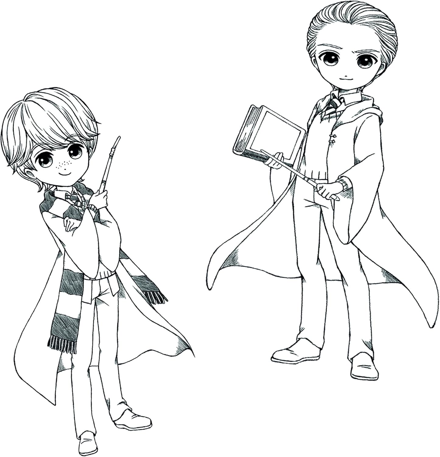 Clementoni Luminous Harry Potter Drawing Board - Trace & Create Magic Scenes for Kids 7+