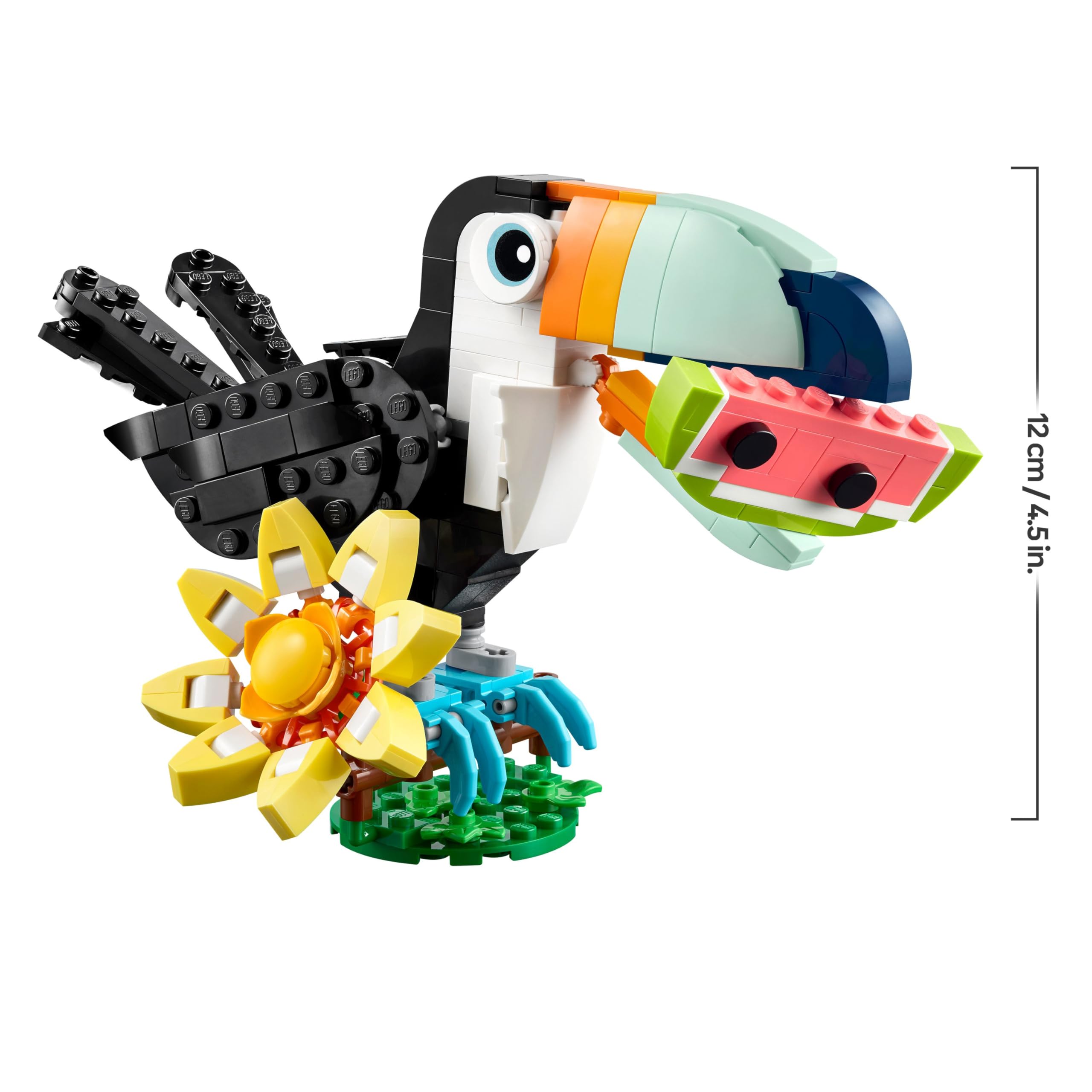 LEGO Creator 3in1 Wild Animals: Tropical Toucan 31173 Building Set | Ages 7+ | 3 Models in 1 9