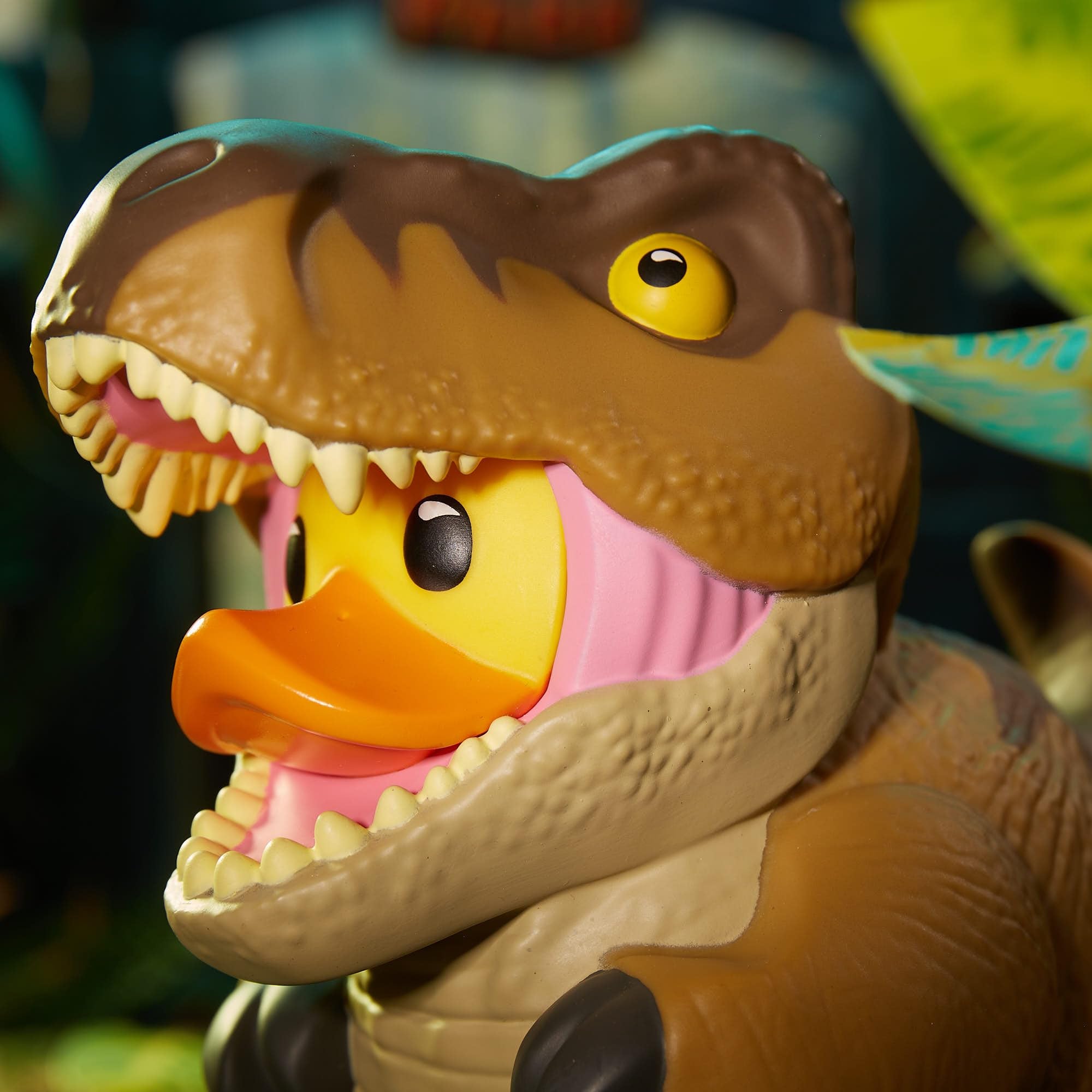 TUBBZ Boxed Edition: Jurassic World Rebirth - T-Rex Rubber Duck Vinyl Figure