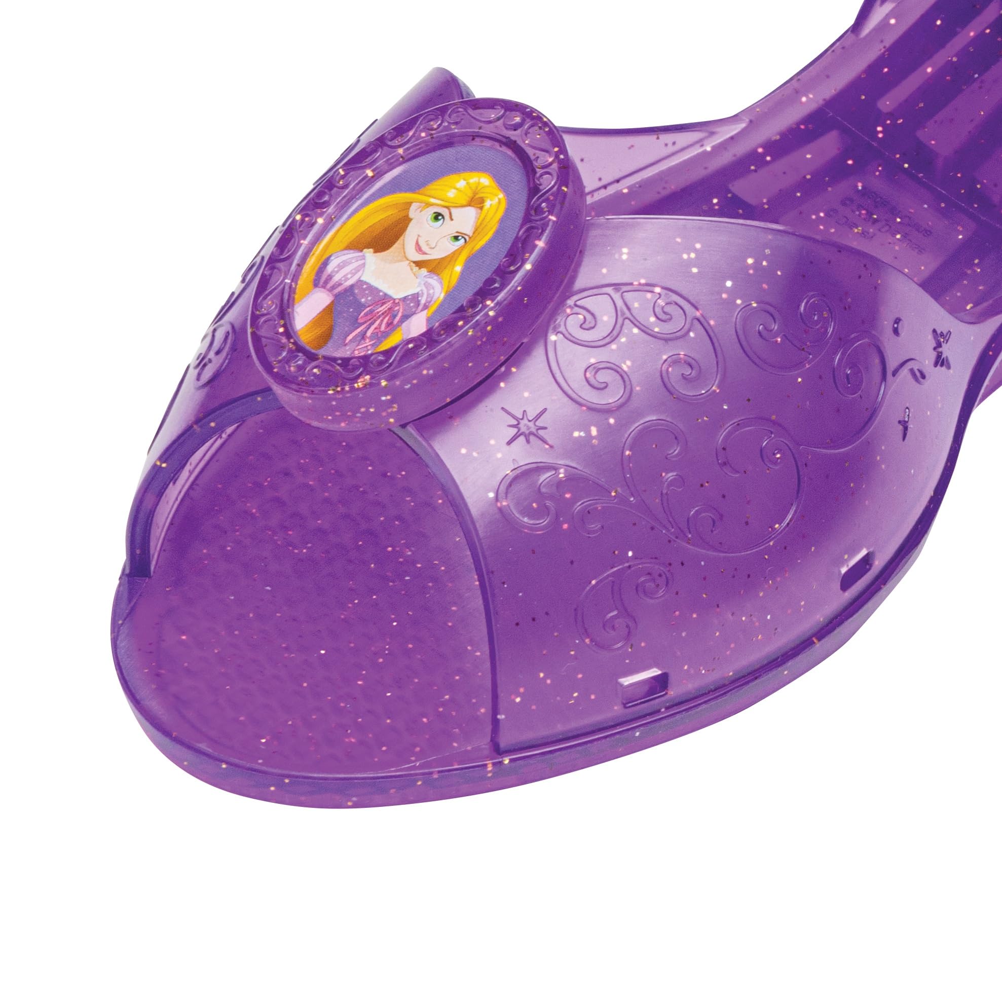 Disguise Disney Princess Rapunzel Jelly Shoes for Kids - Official Licensed Accessory | One Size 2