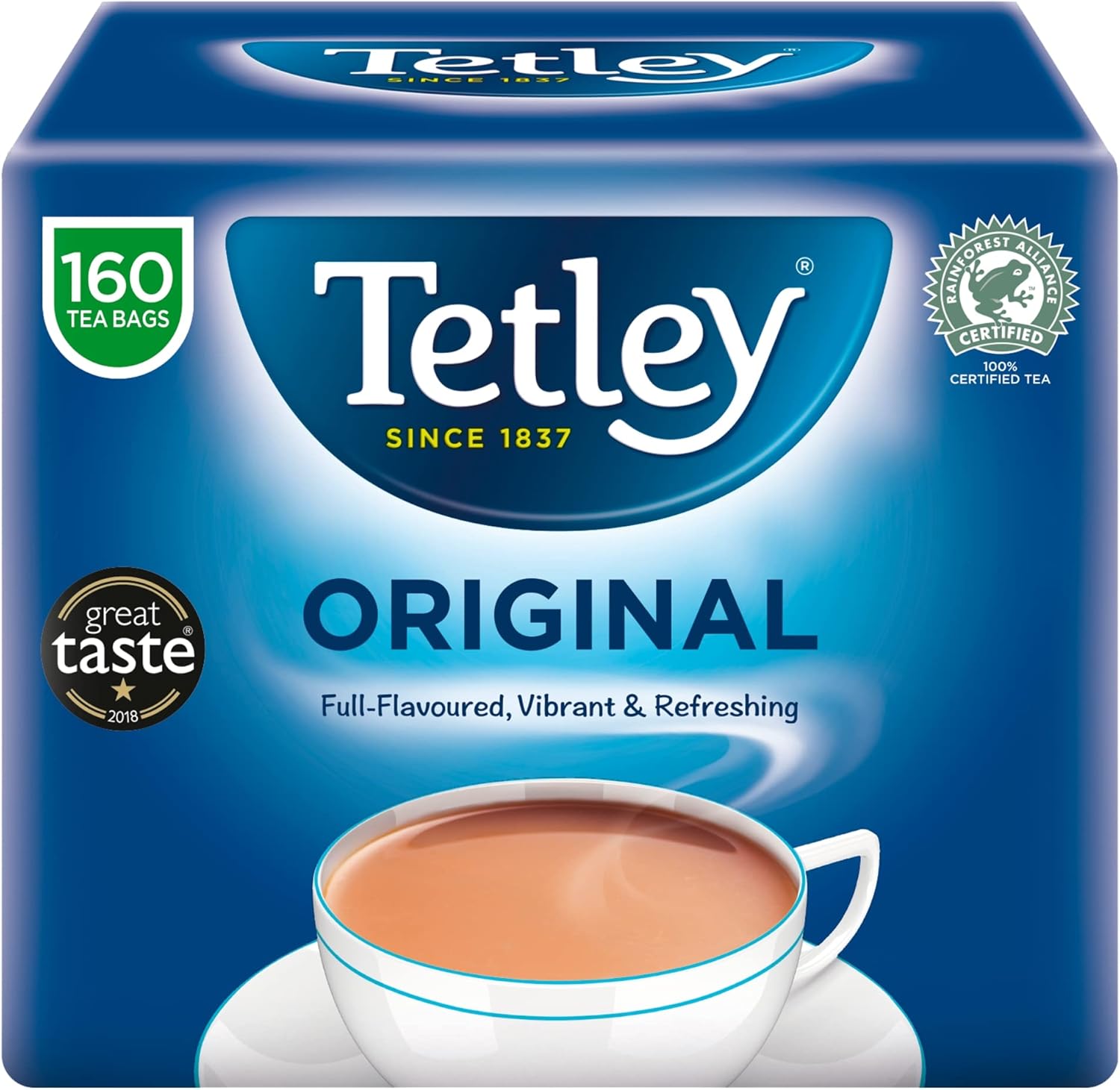 Tetley Everyday Original Tea - 160 Tea Bags, Black Tea Blend 1