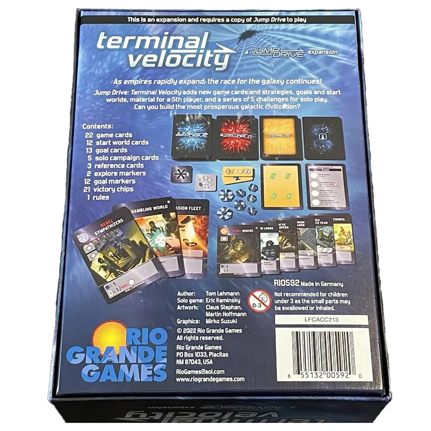Rio Grande Games Jump Drive: Terminal Velocity Expansion 6