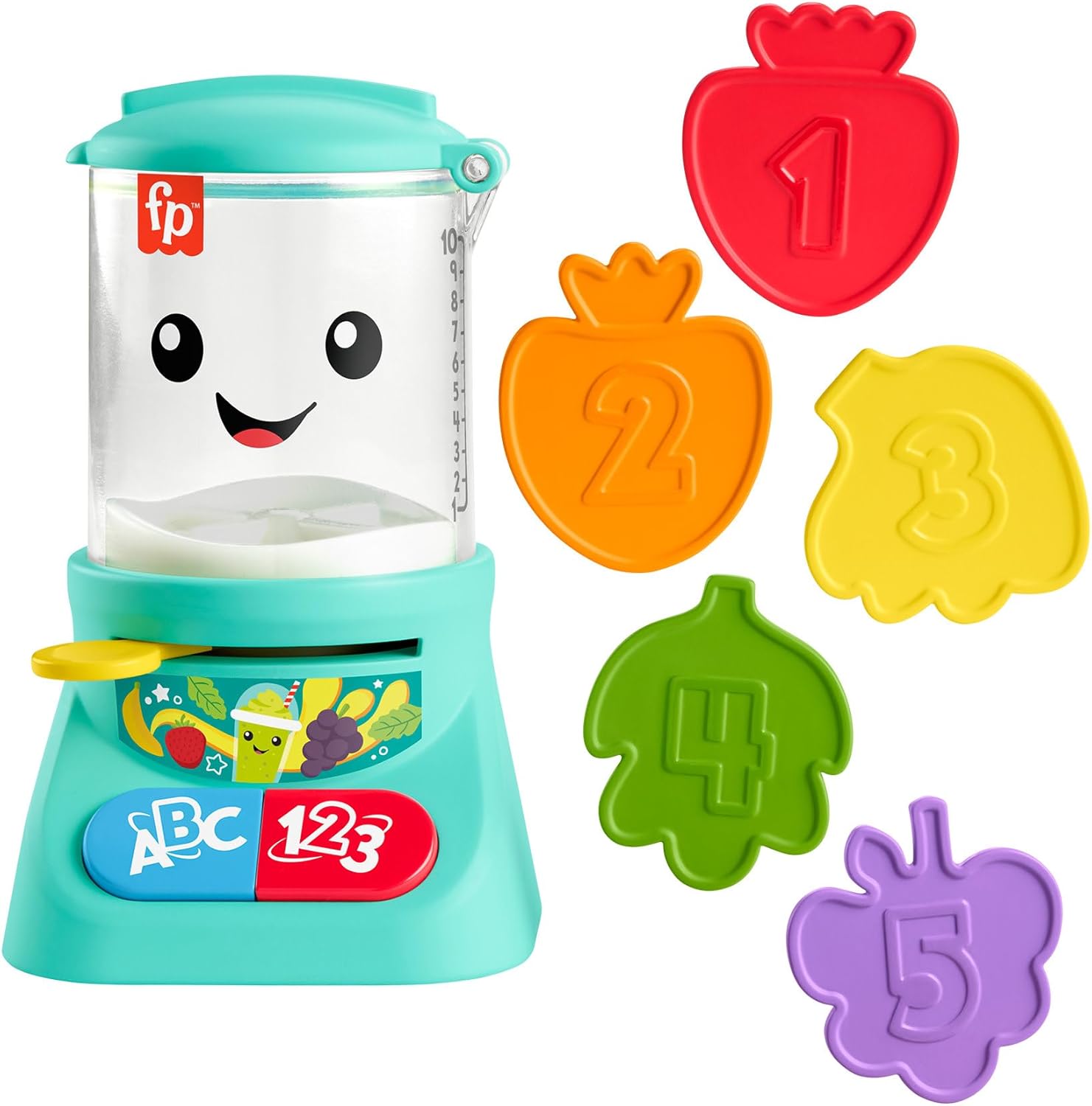 Fisher-Price Laugh & Learn Baby & Toddler Toy Counting & Colors Smoothie Maker P 1