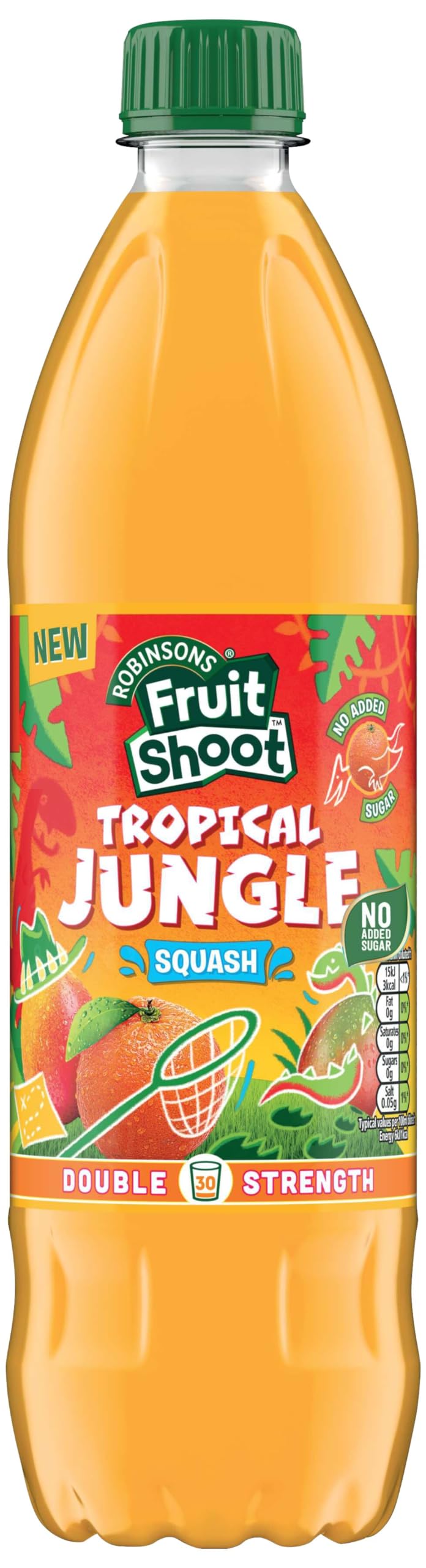 FRUIT SHOOT Tropical Jungle Double Strength Squash - Orange & Mango | 750ml Concentrate