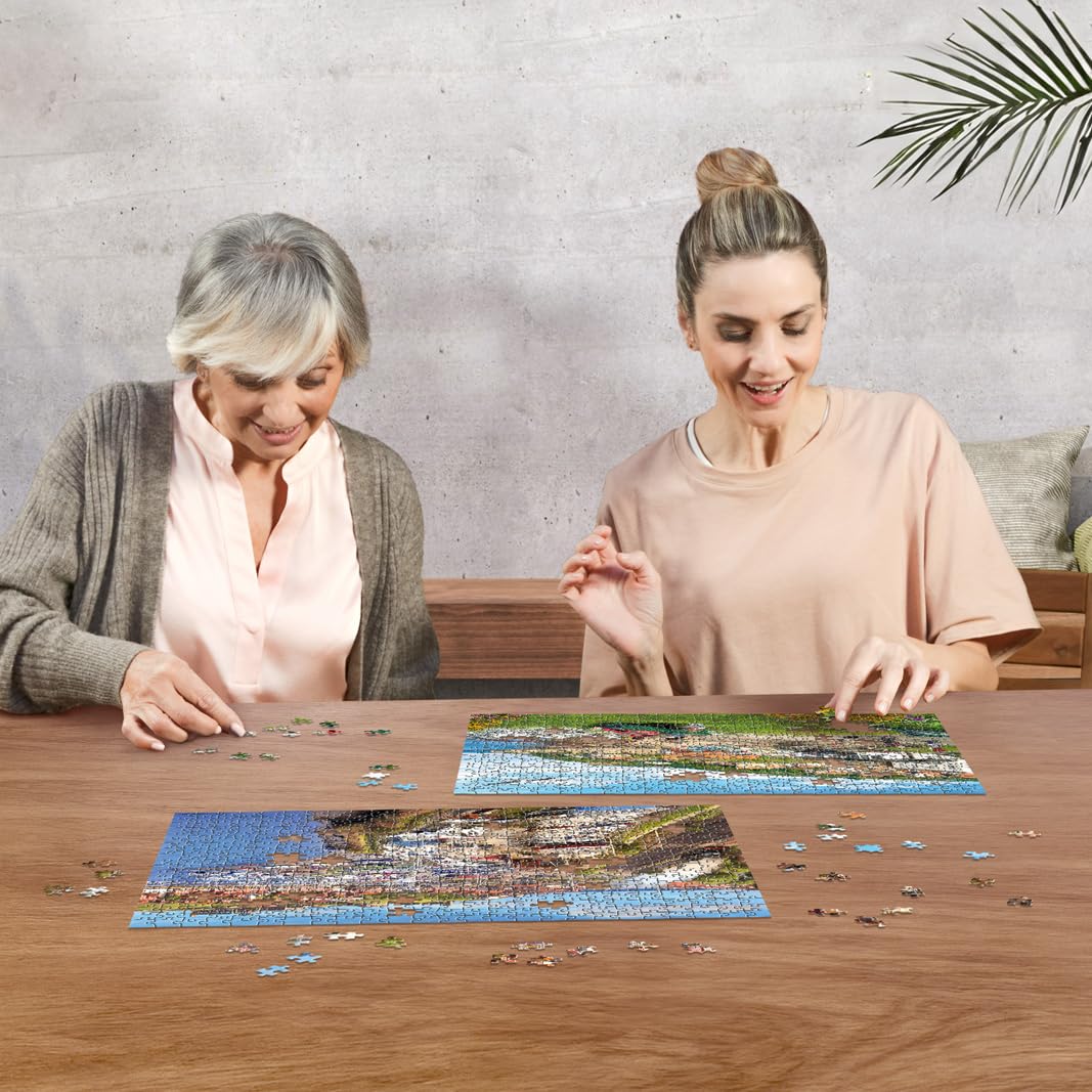 Ravensburger Picturesque Landscapes No. 1 Jigsaw Puzzle - 1000 Pieces, Yorkshire Whitby & Runswick Bay 9