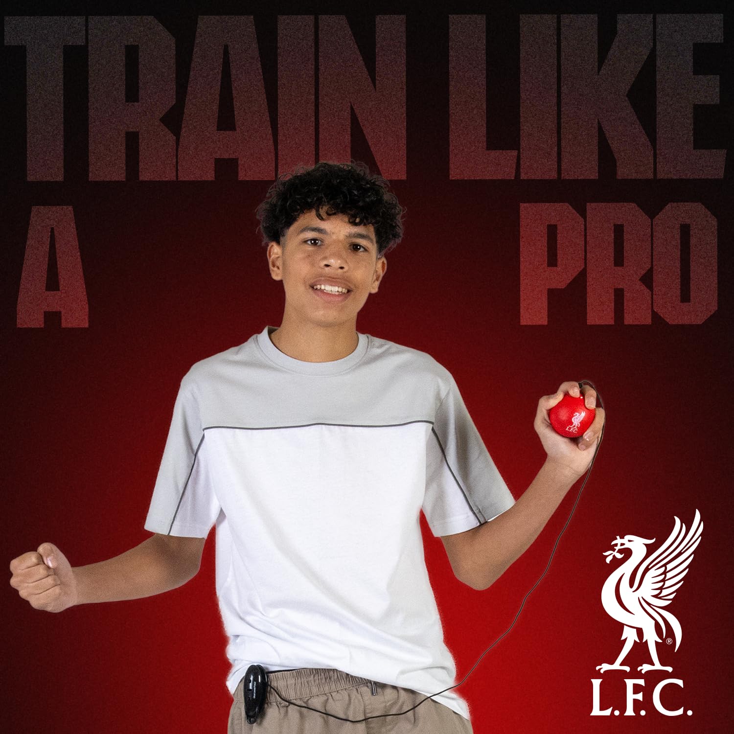 Smart Ball 1002 : 1002-LFC Liverpool FC Kick Tracker Football | Red | One Size