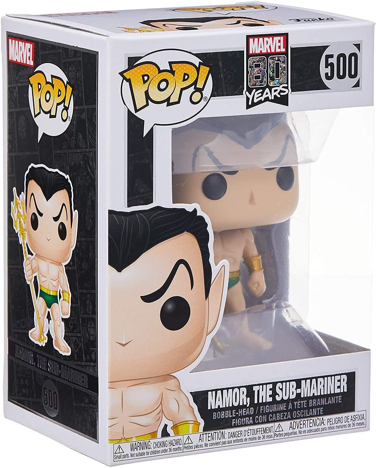 Funko Pop! Marvel: 80th - Namor First Appearance Vinyl Figure 7