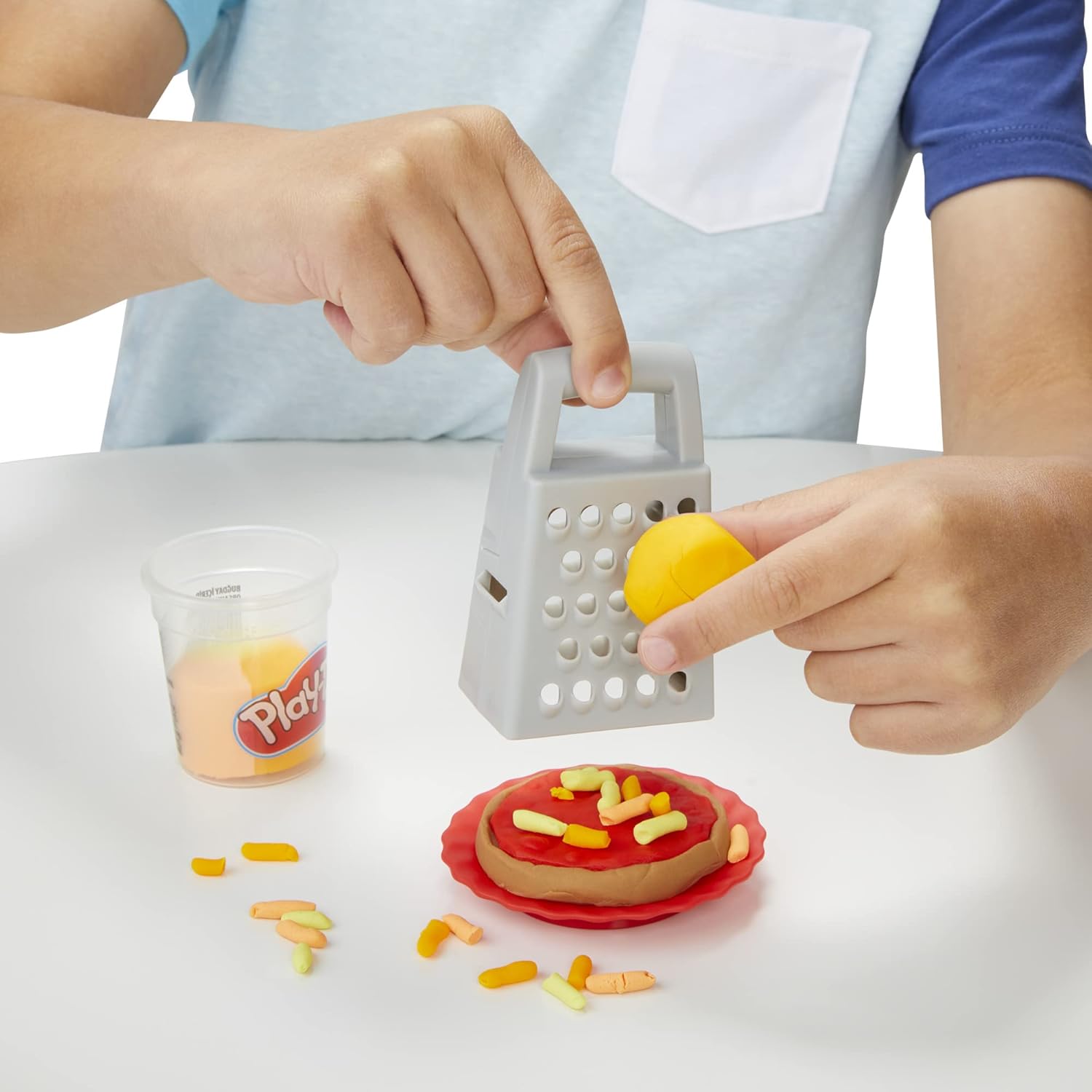 Play-Doh Kitchen Creations Pizza Oven Playset - 6 Colors & 8 Tools for Kids 3+ 4