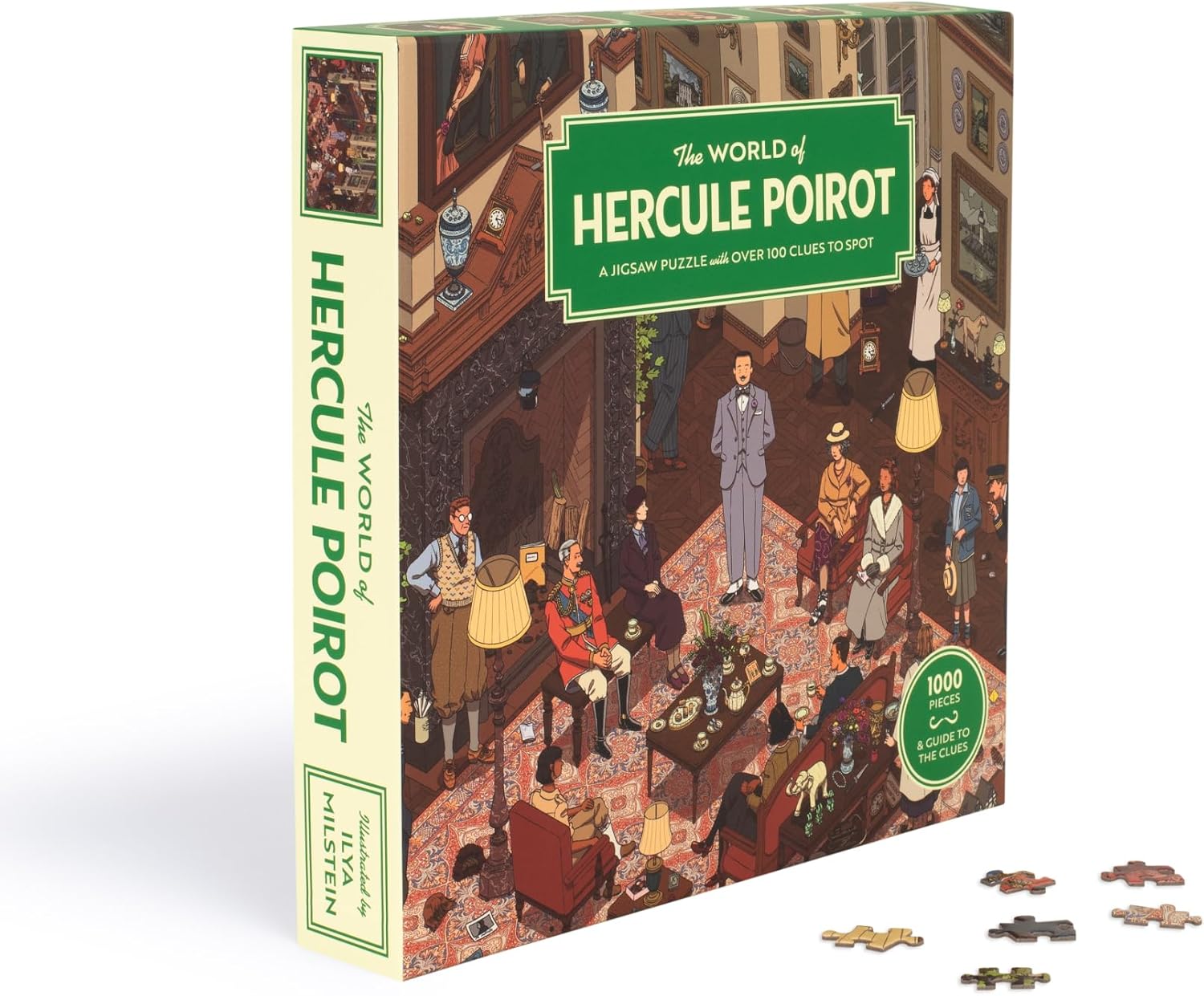 The World of Hercule Poirot: A 1000-Piece Jigsaw Puzzle 2