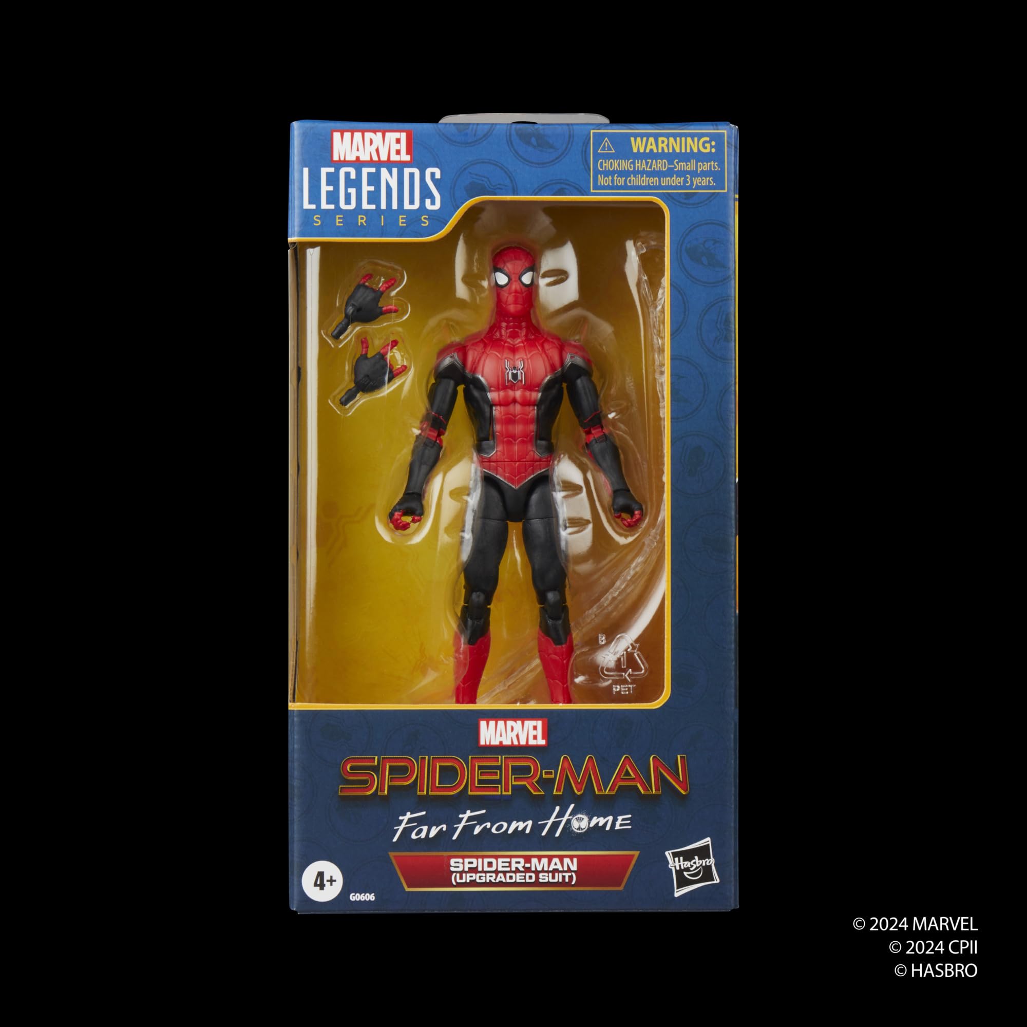 Marvel Legends Series Spider-Man (Upgraded Suit) Action Figure | 6-Inch Scale | Hasbro