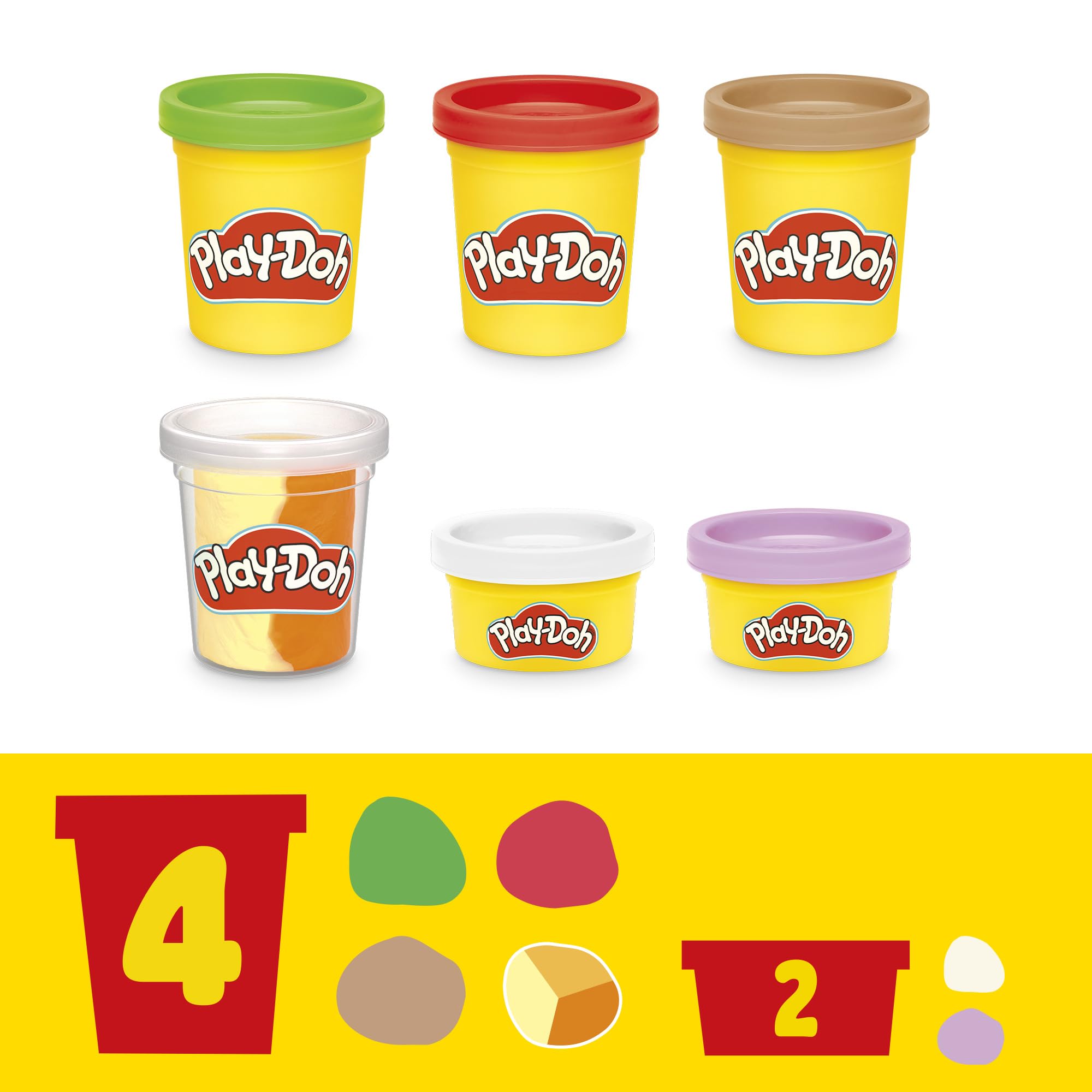 Play-Doh Kitchen Creations Pizza Oven Playset - 6 Colors & 8 Tools for Kids 3+ 19
