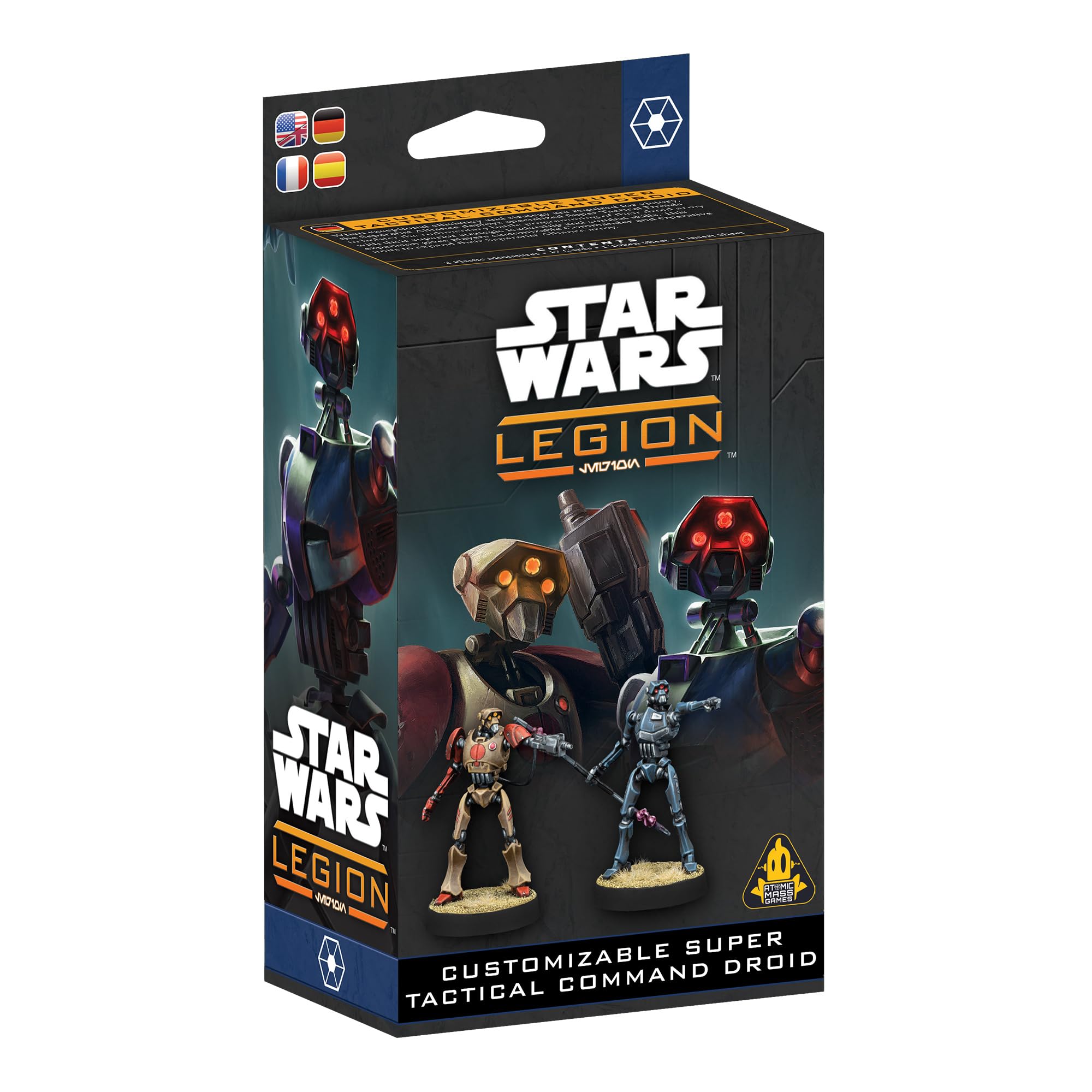 Asmodee Star Wars: Legion - Separatist Alliance Commanders and Operatives Expansion | 2 Miniatures | 14+ 1