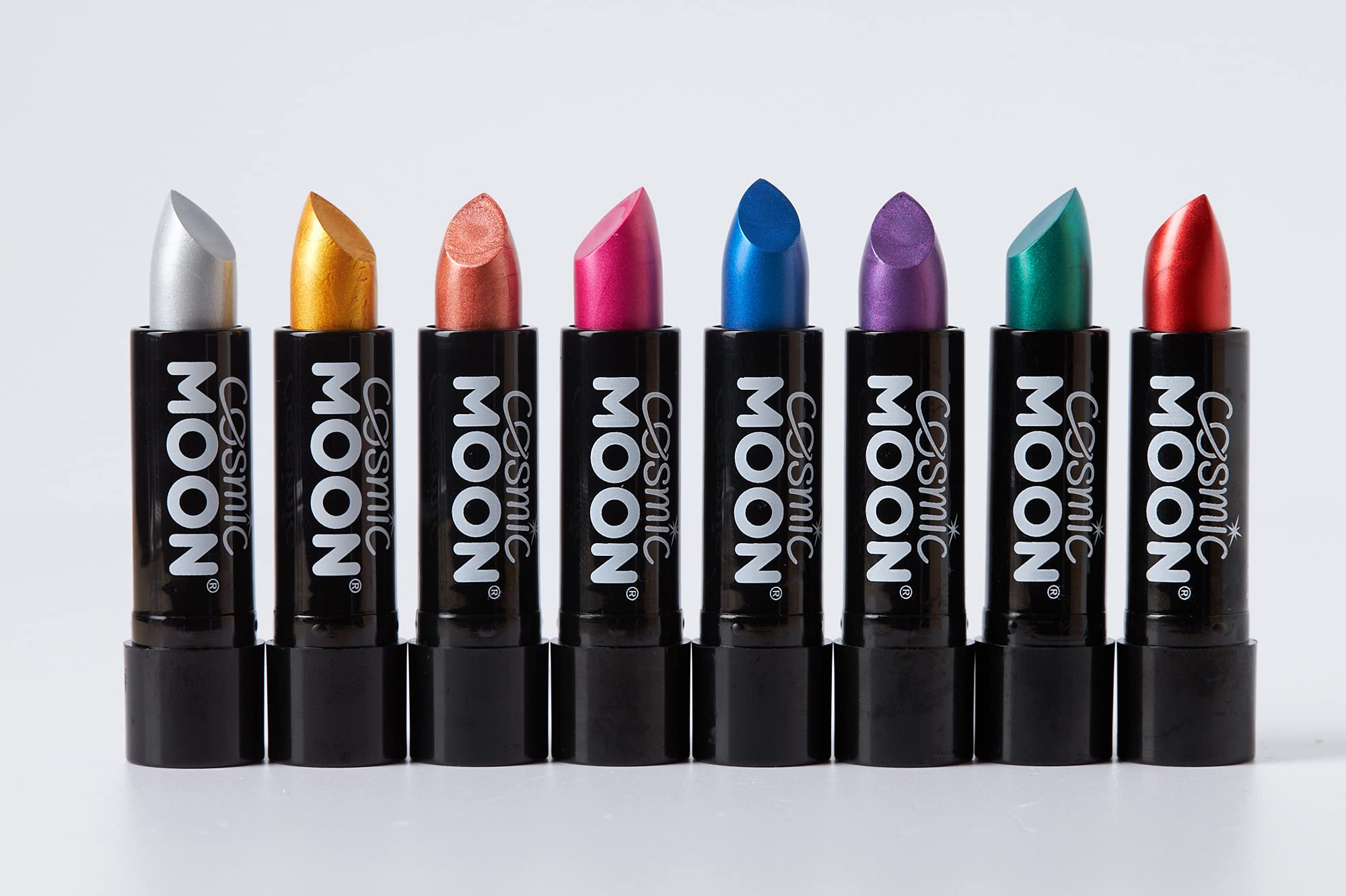 Cosmic Moon Metallic Lipstick - Rose Gold | Long Wearing | Full Coverage 3