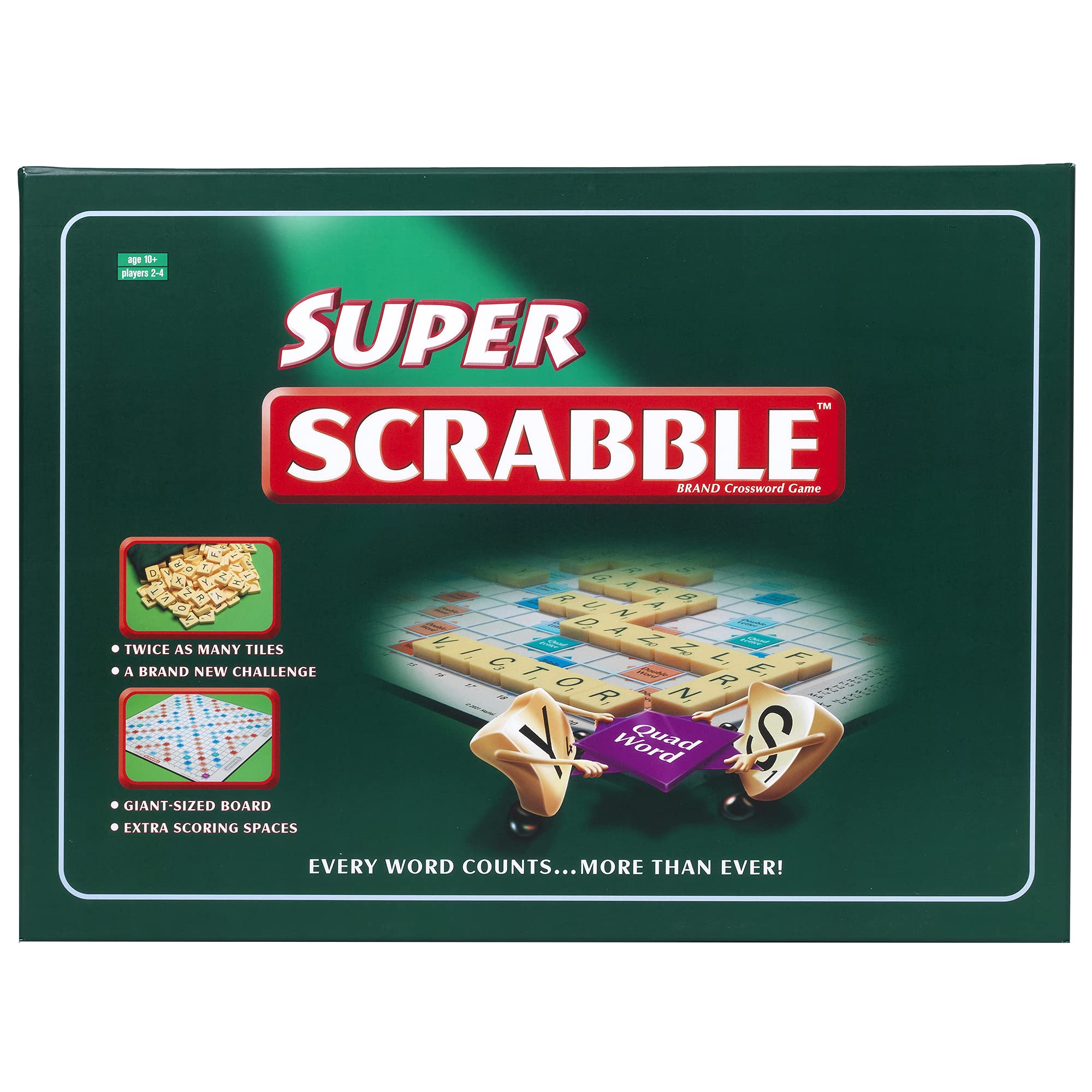 Ideal Super Scrabble Board Game 3