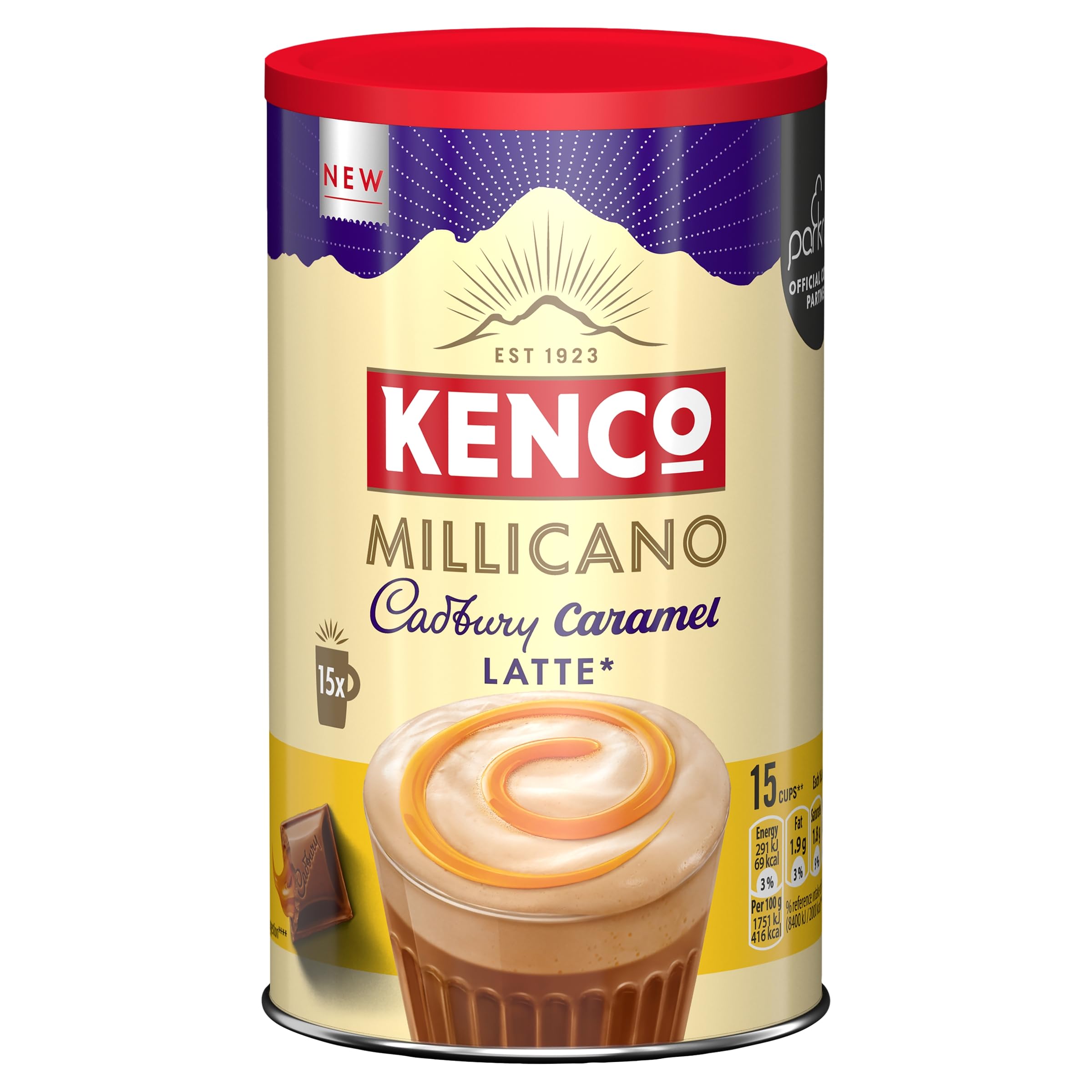 Kenco - Cadbury Caramel Latte Instant Coffee 250g 4