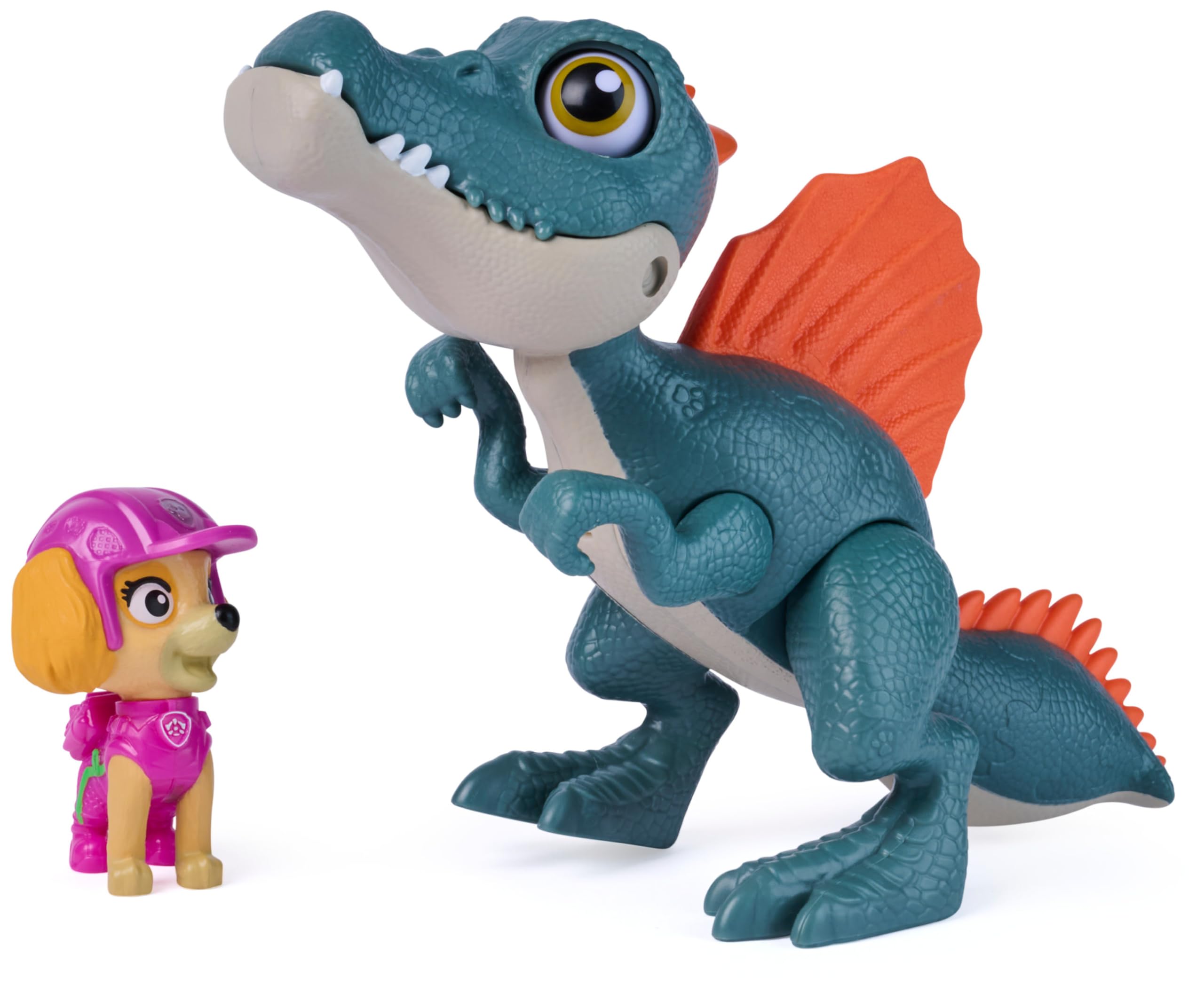 Paw Patrol Dino Movie Skye Roaring Pup Pals Action Figure - Ages 3+ 7