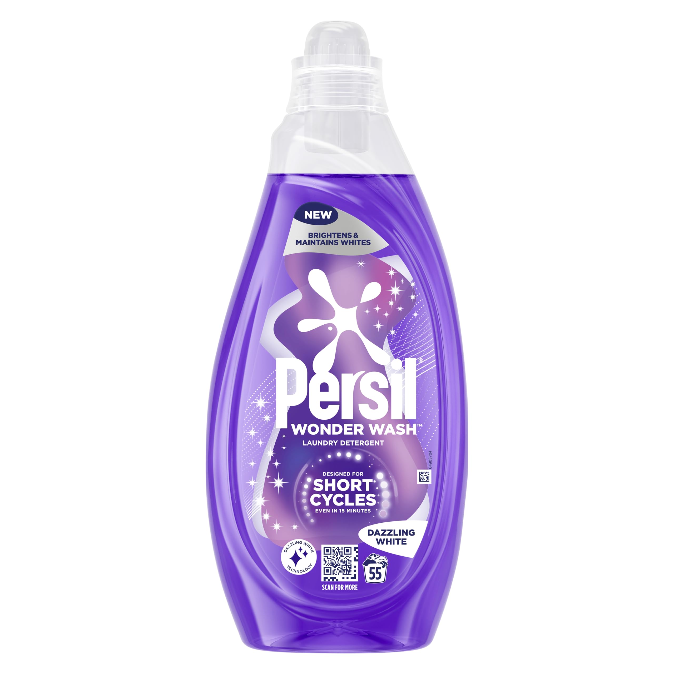 Persil - Wonder Wash Dazzling White Liquid Detergent 1
