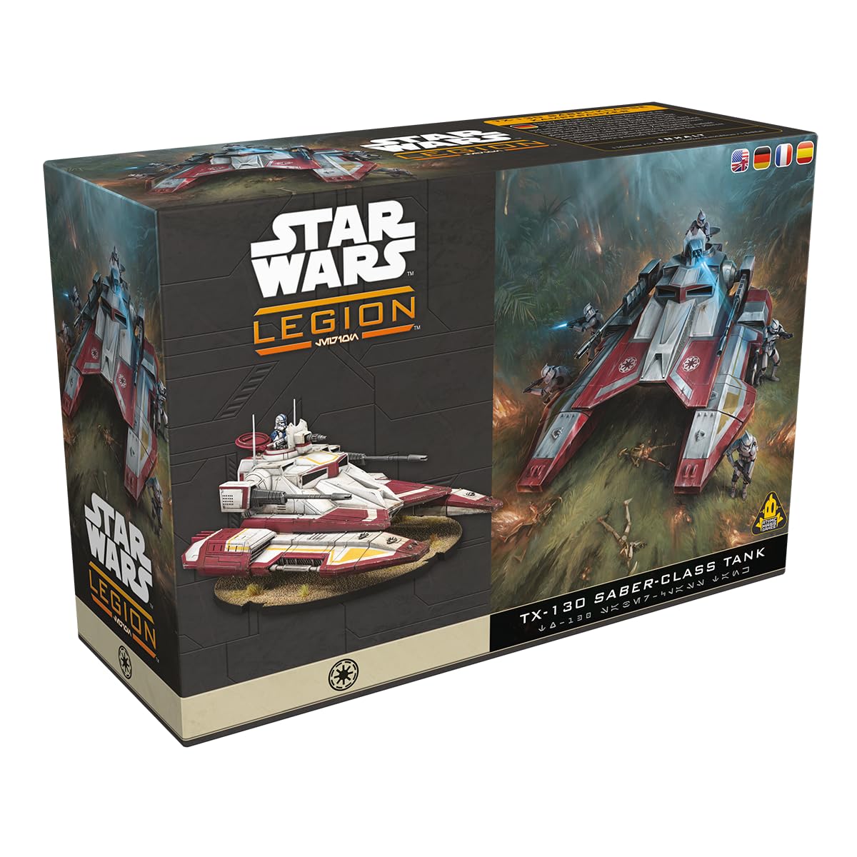 Asmodee Star Wars Legion - TX-130 Saber Tank Miniatures Tabletop Game Expansion | 1 Miniature 1