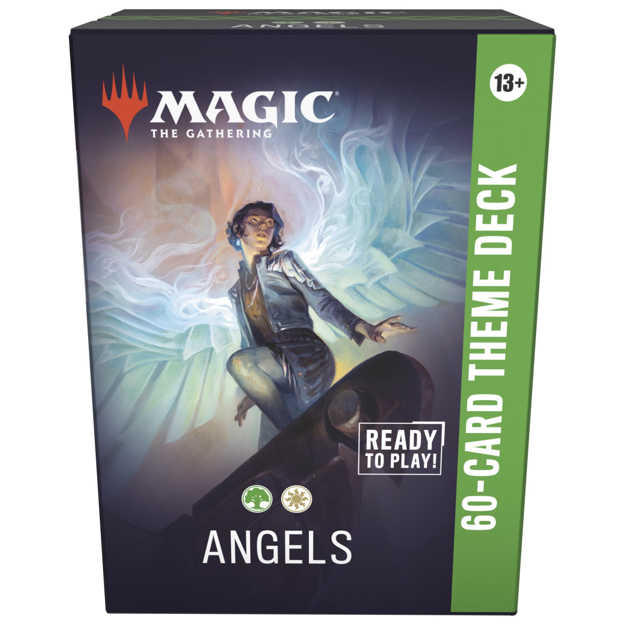 Magic: The Gathering Lorwyn Eclipsed - 60-Card Angels Theme Deck | Standard Edition
