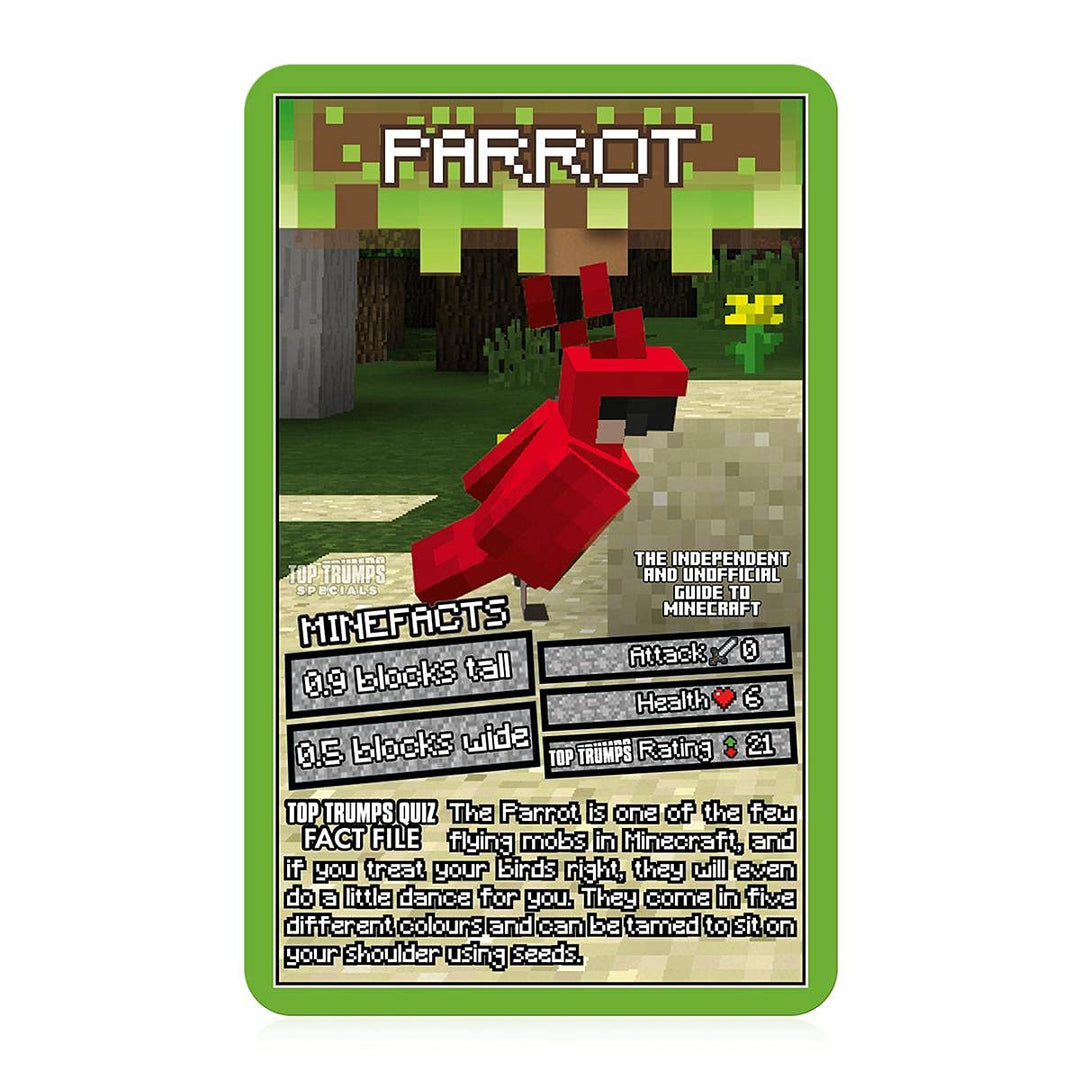 Top Trumps Minecraft Specials Card Game