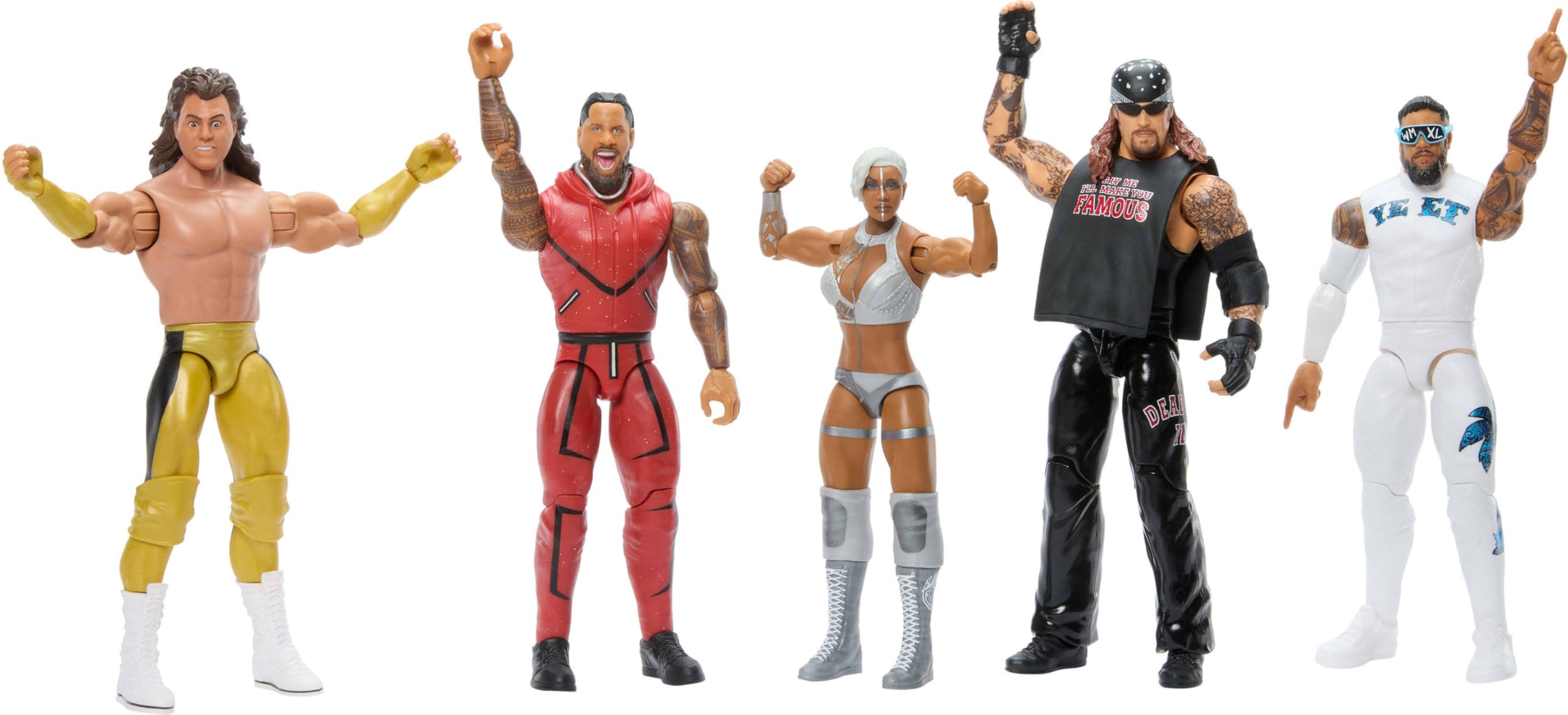 Mattel WWE Jey Uso Action Figure - Main Event Series #161 | 6-inch Scale | 14 Points of Articulation 5